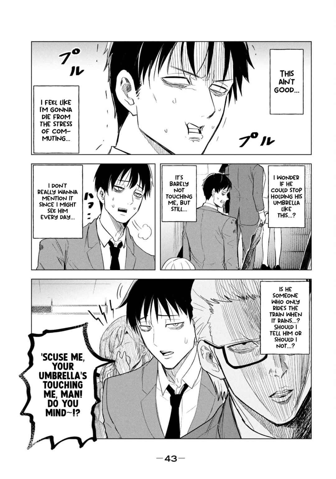 Page 3 Chapter 3 Asa no Tsuukin Densha de, Yatara to Hanashikakete Kuru Joshikousei.