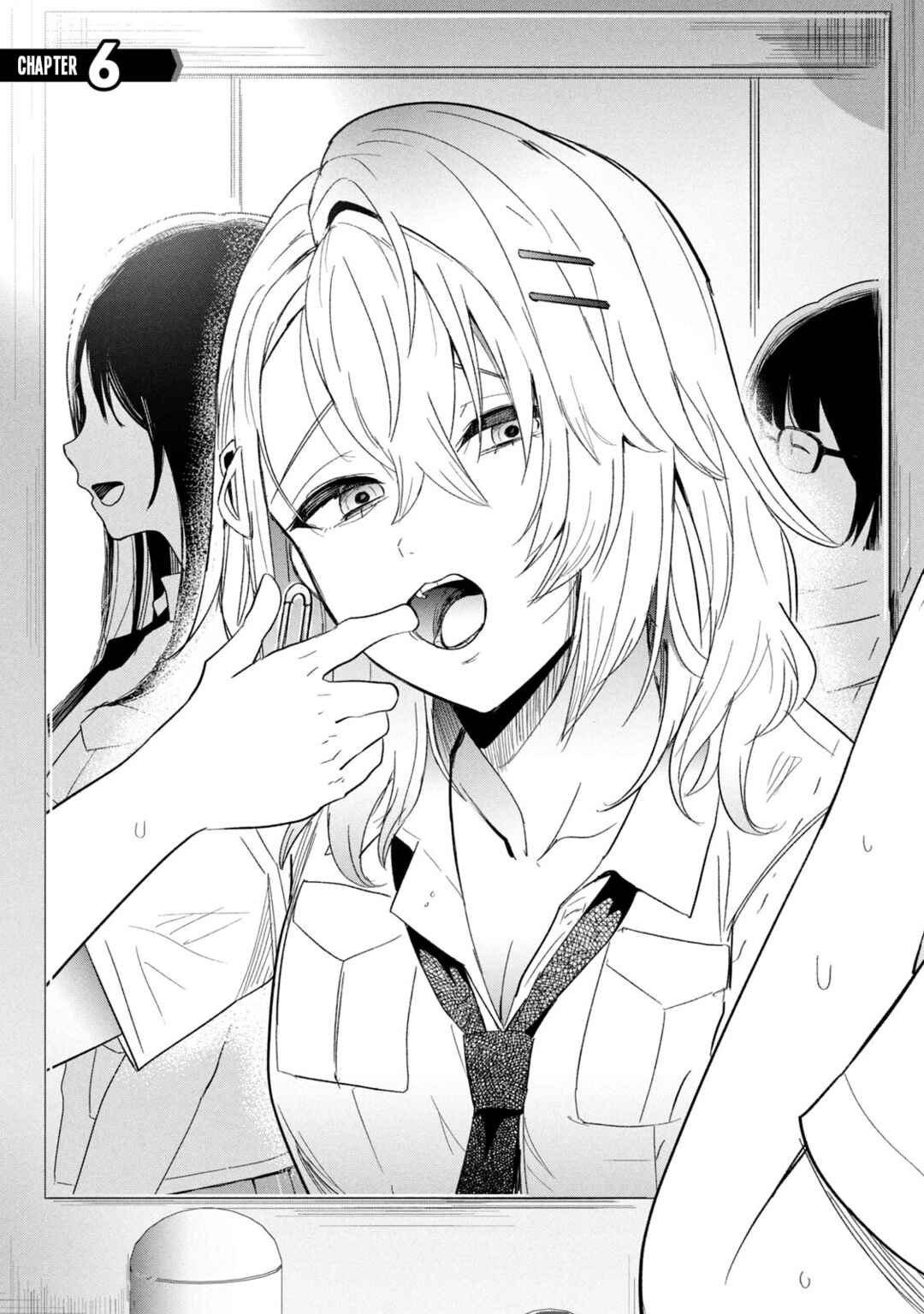 Page 1 Chapter 6 Asa no Tsuukin Densha de, Yatara to Hanashikakete Kuru Joshikousei.