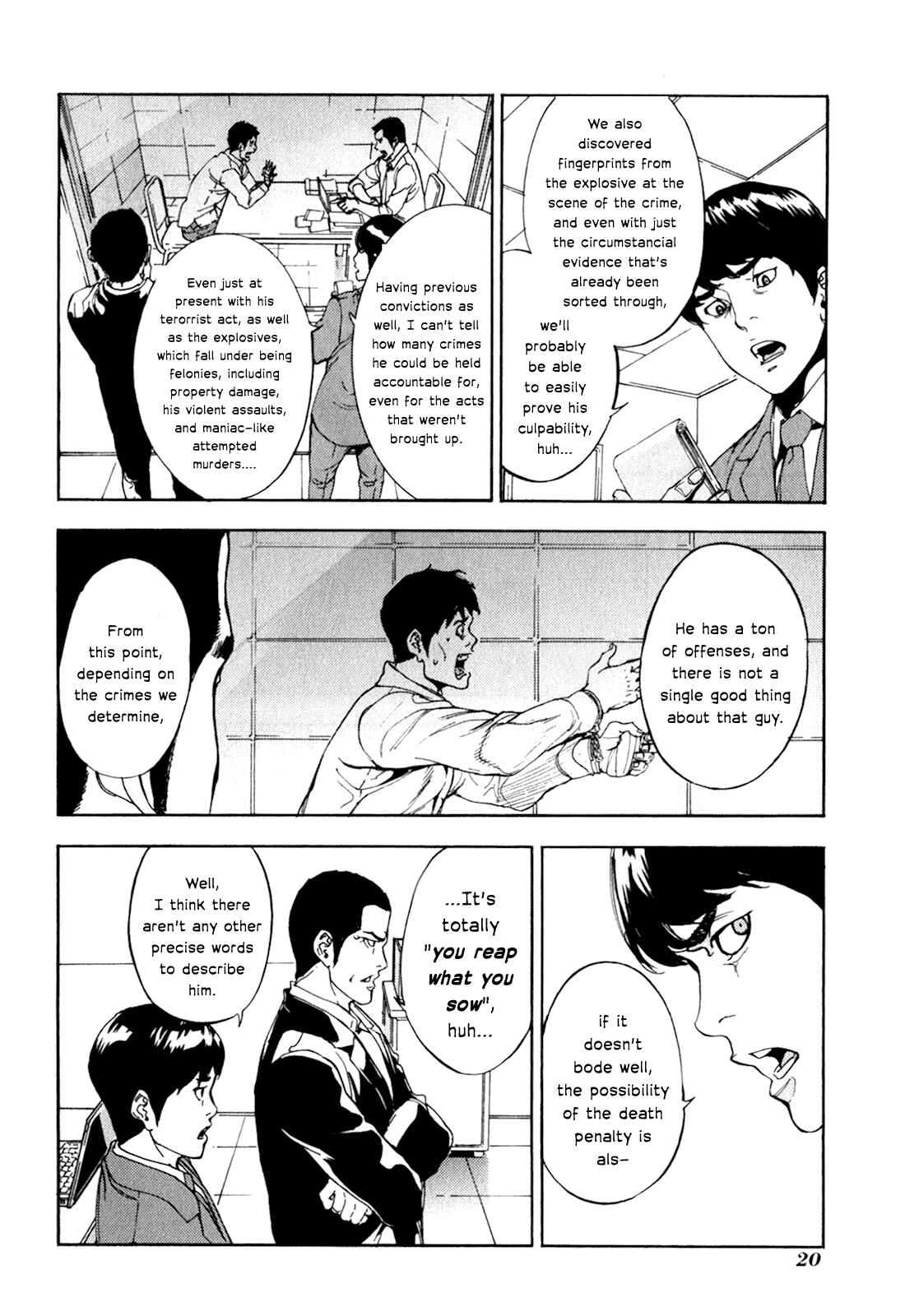 Page 20 Chapter 162 Shi ga Futari wo Wakatsu made