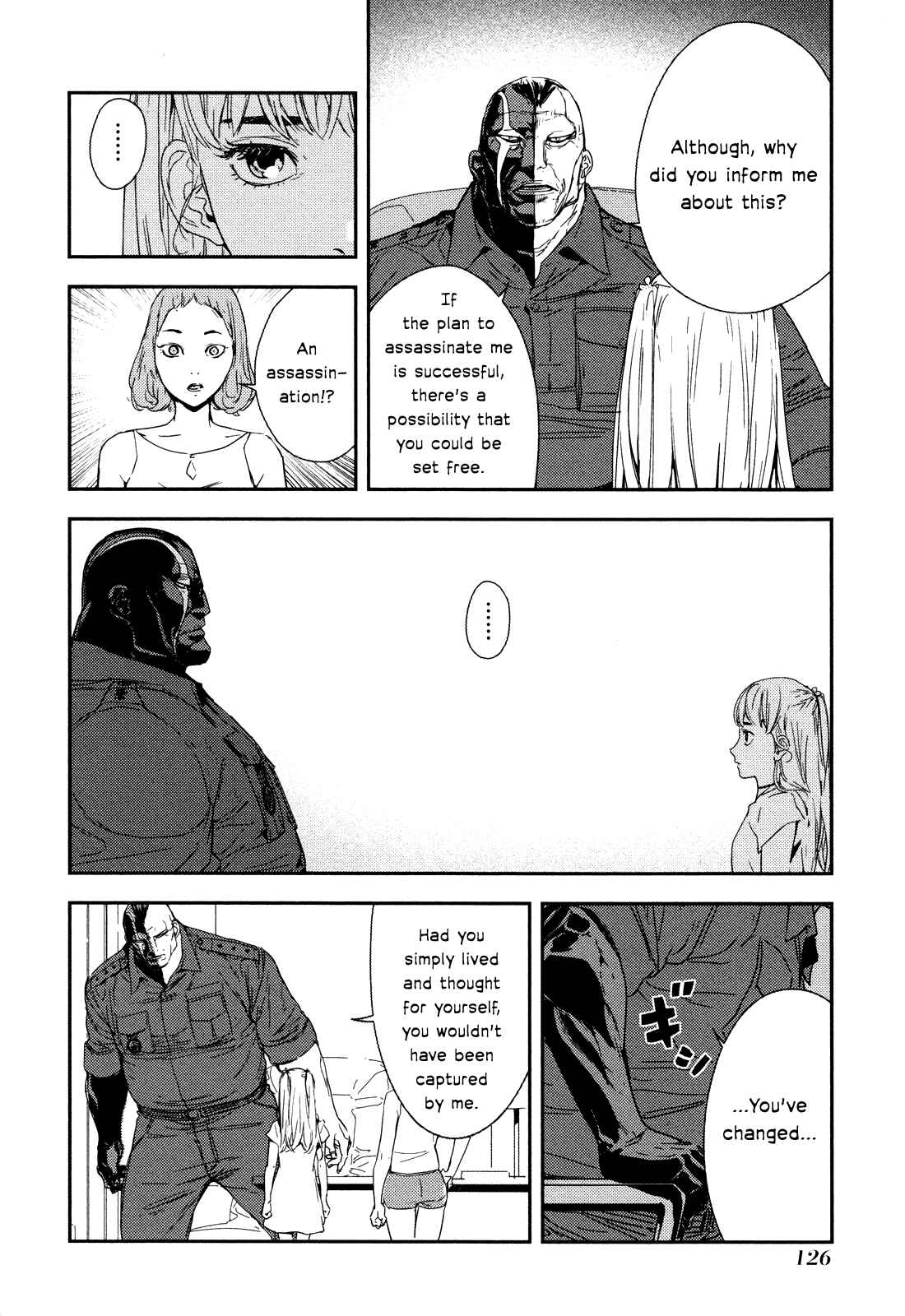 Page 4 Chapter 208 Shi ga Futari wo Wakatsu made