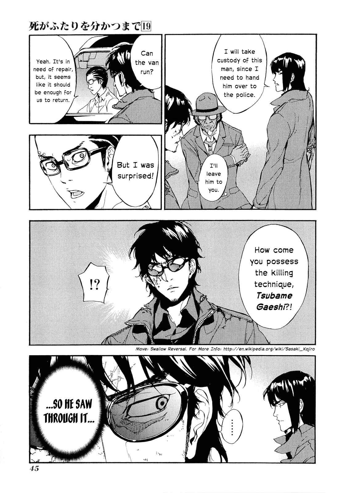Page 19 Chapter 148 Shi ga Futari wo Wakatsu made