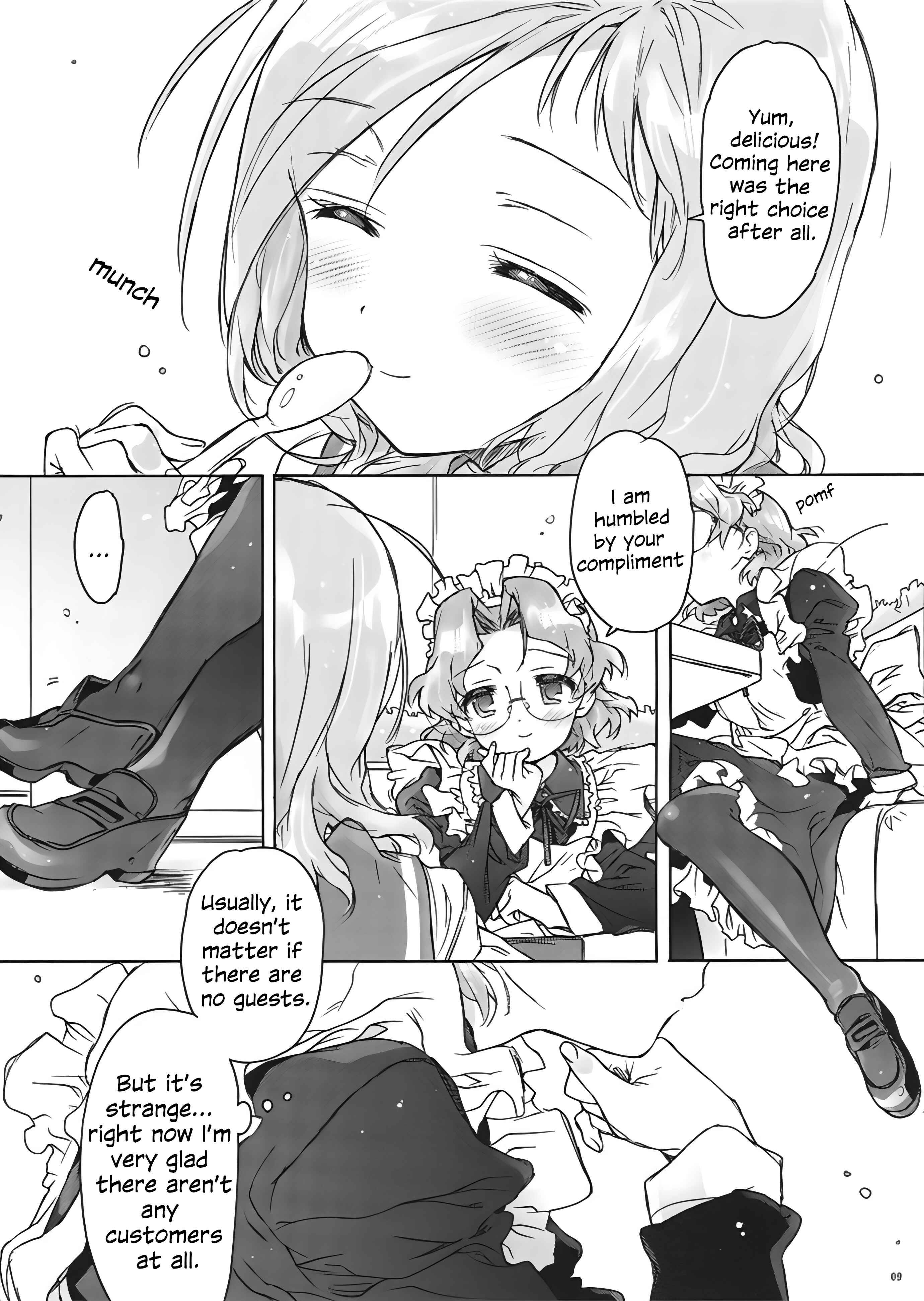 Page 9 Chapter Unknown_49d7 Saki - Kissa Roof-top (Doujinshi)