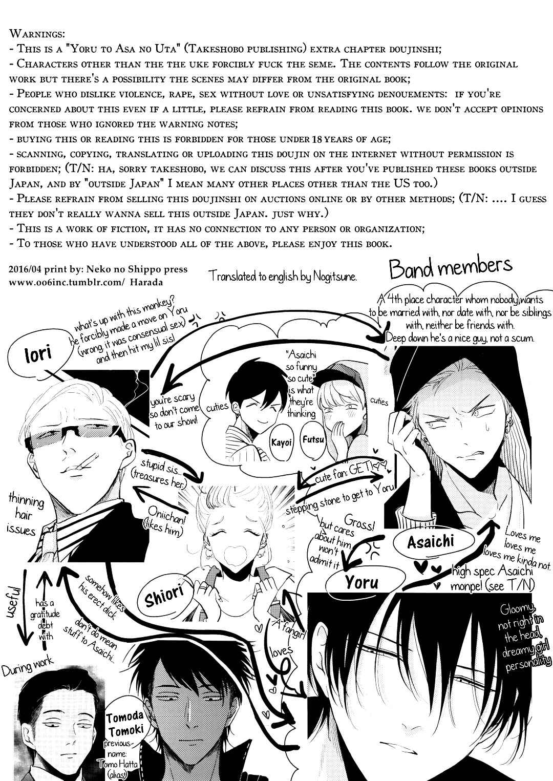 Page 5 Chapter Unknown_17fa Yoru to Asa no Uta - Aru Otoko no Higeki (Doujinshi)