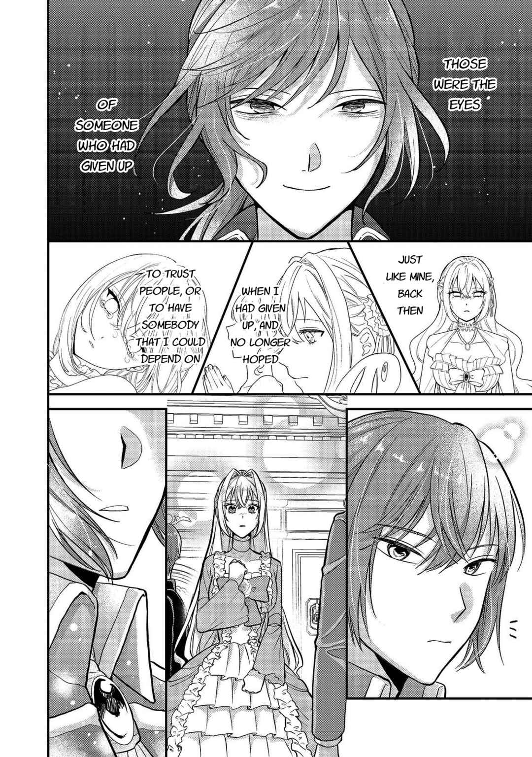 Page 4 Chapter 6 Kokoro no Koe ga Kikoeru Akuyaku Reijou wa, Kyou mo Koinu Denka ni Honrou Sareru