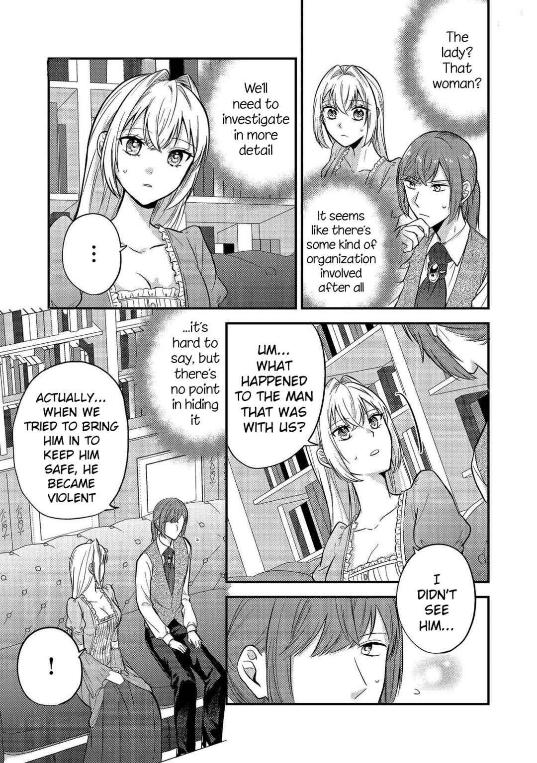 Page 21 Chapter 9 Kokoro no Koe ga Kikoeru Akuyaku Reijou wa, Kyou mo Koinu Denka ni Honrou Sareru