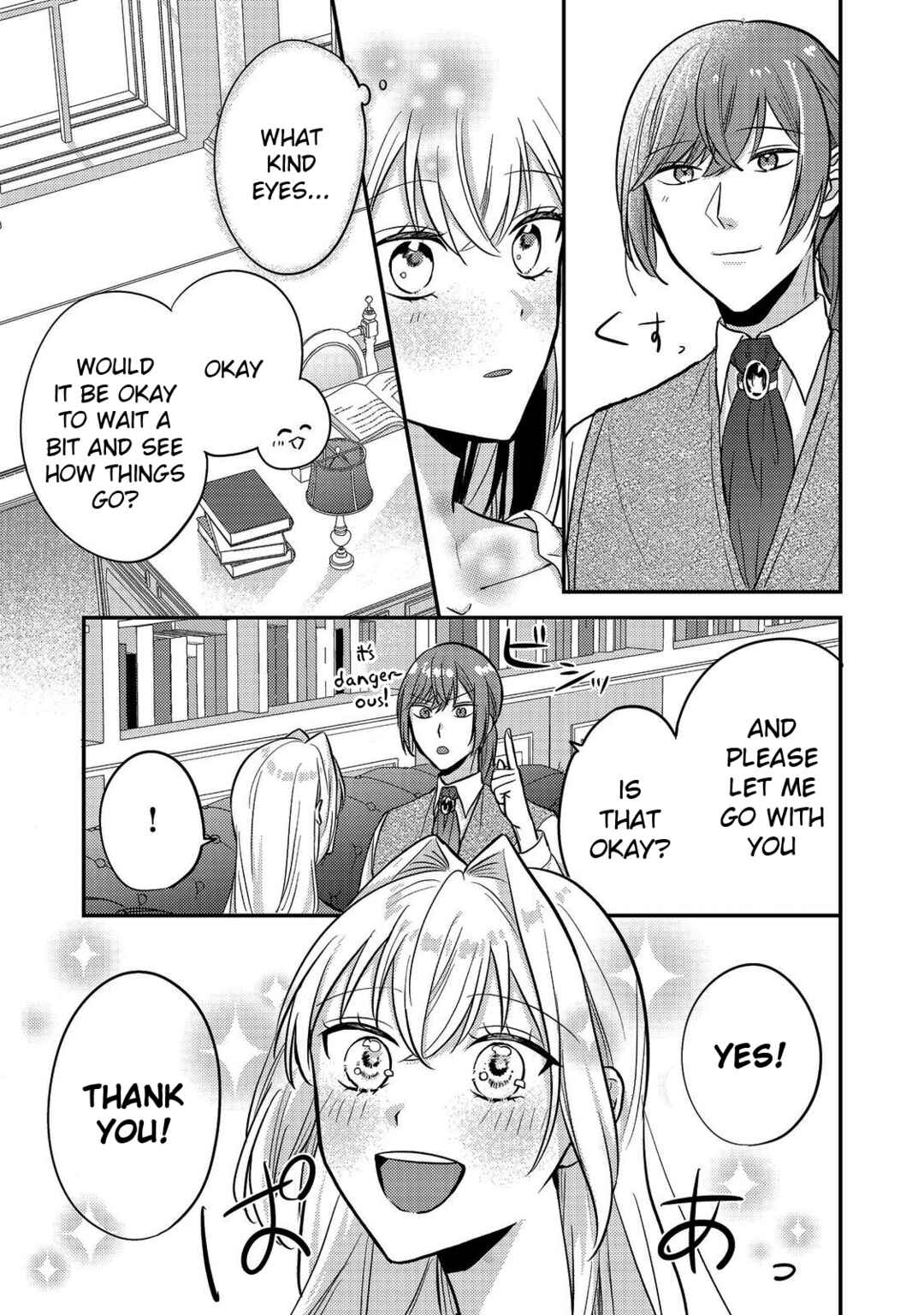 Page 31 Chapter 9 Kokoro no Koe ga Kikoeru Akuyaku Reijou wa, Kyou mo Koinu Denka ni Honrou Sareru