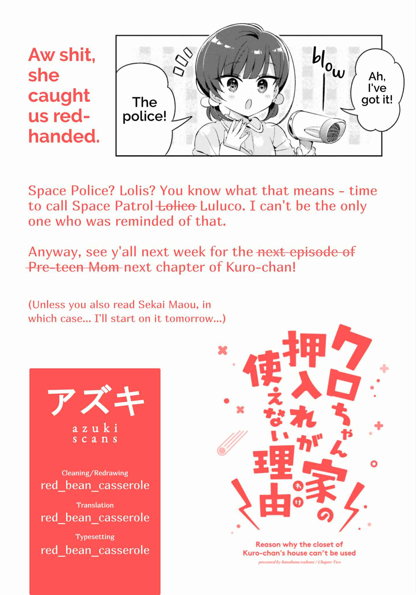 Page 10 Chapter 16 Kuro-chan Chi no Oshiire ga Tsukaenai Riyuu