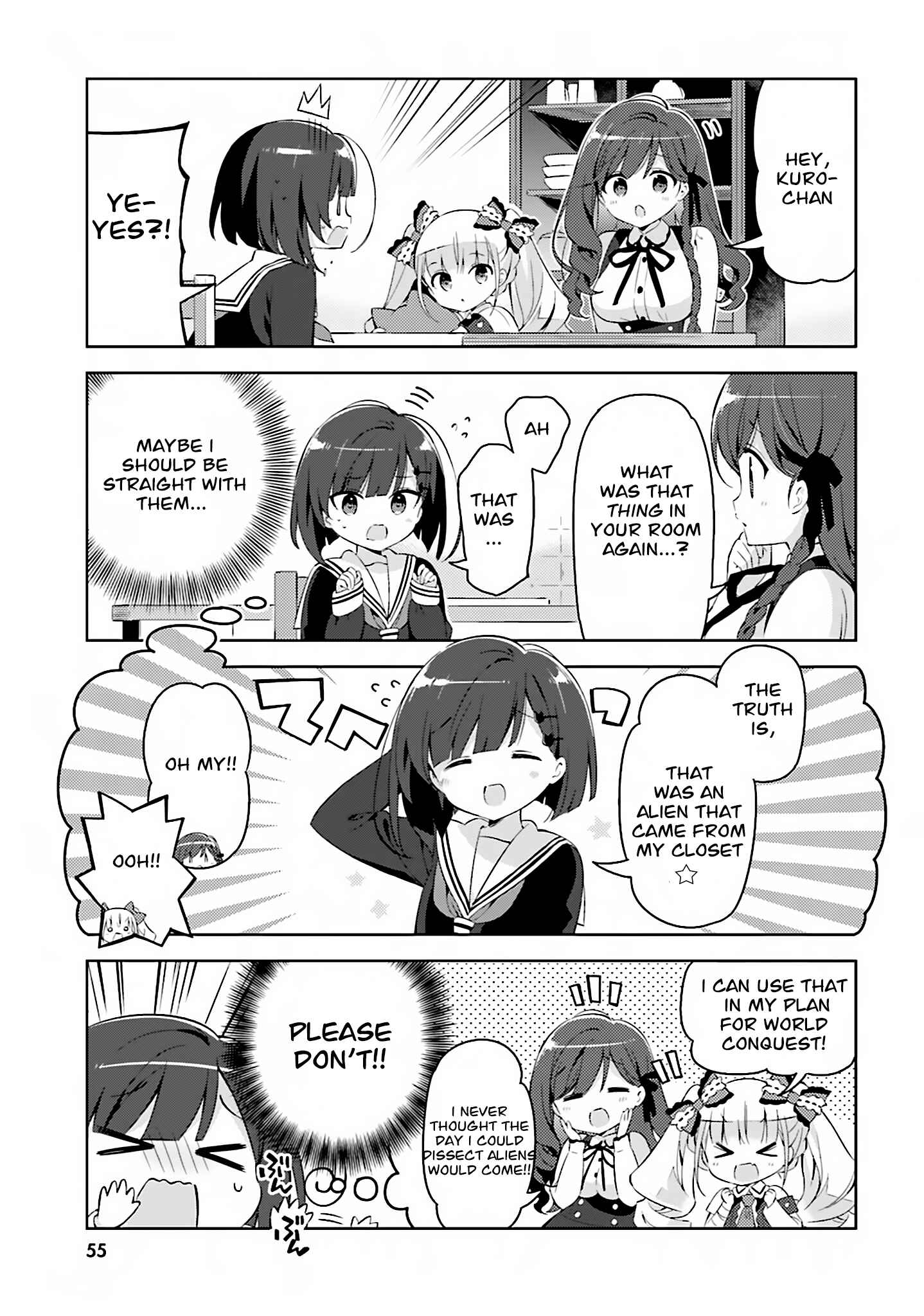 Page 3 Chapter 5 Kuro-chan Chi no Oshiire ga Tsukaenai Riyuu