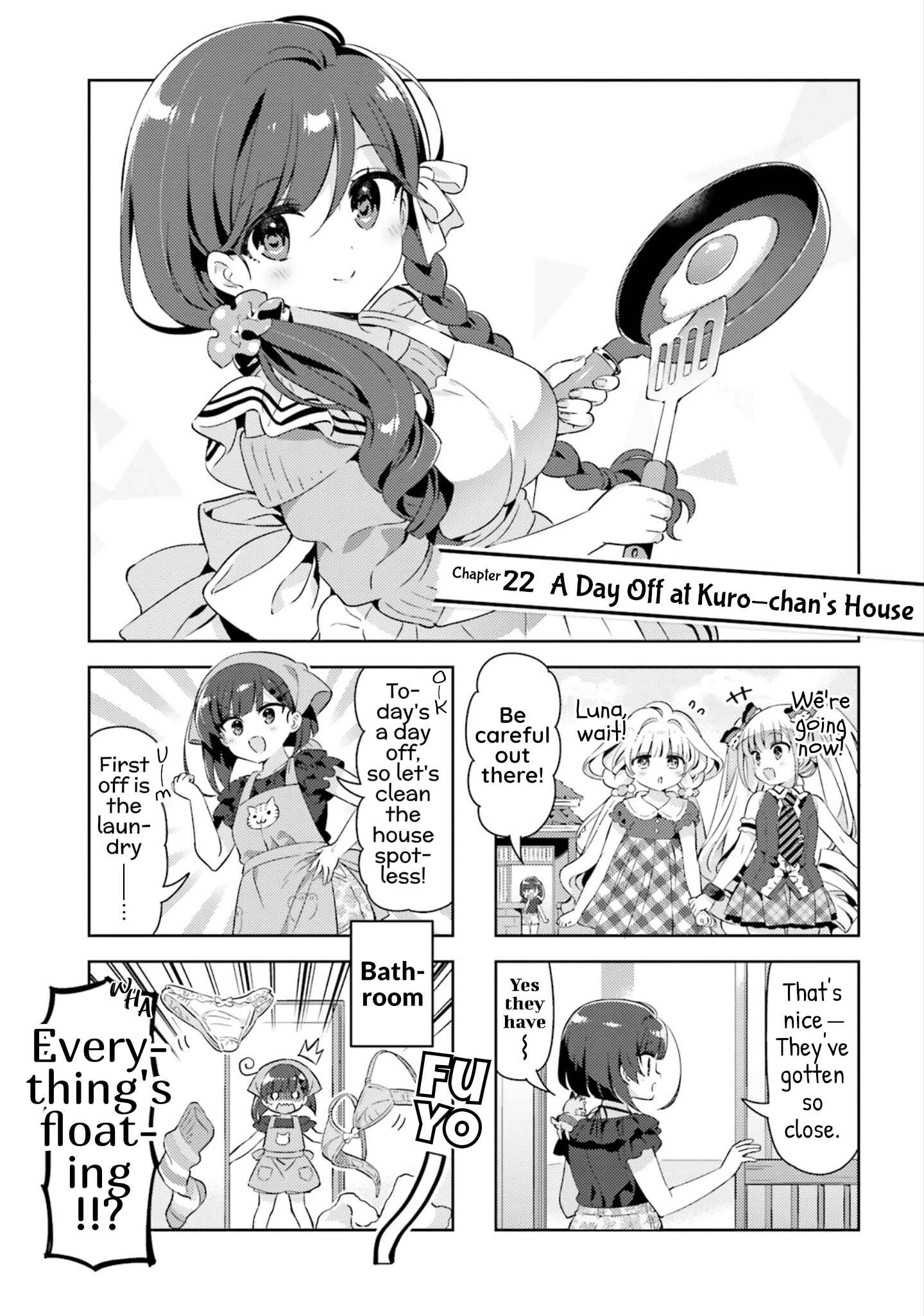 Page 1 Chapter 22 Kuro-chan Chi no Oshiire ga Tsukaenai Riyuu