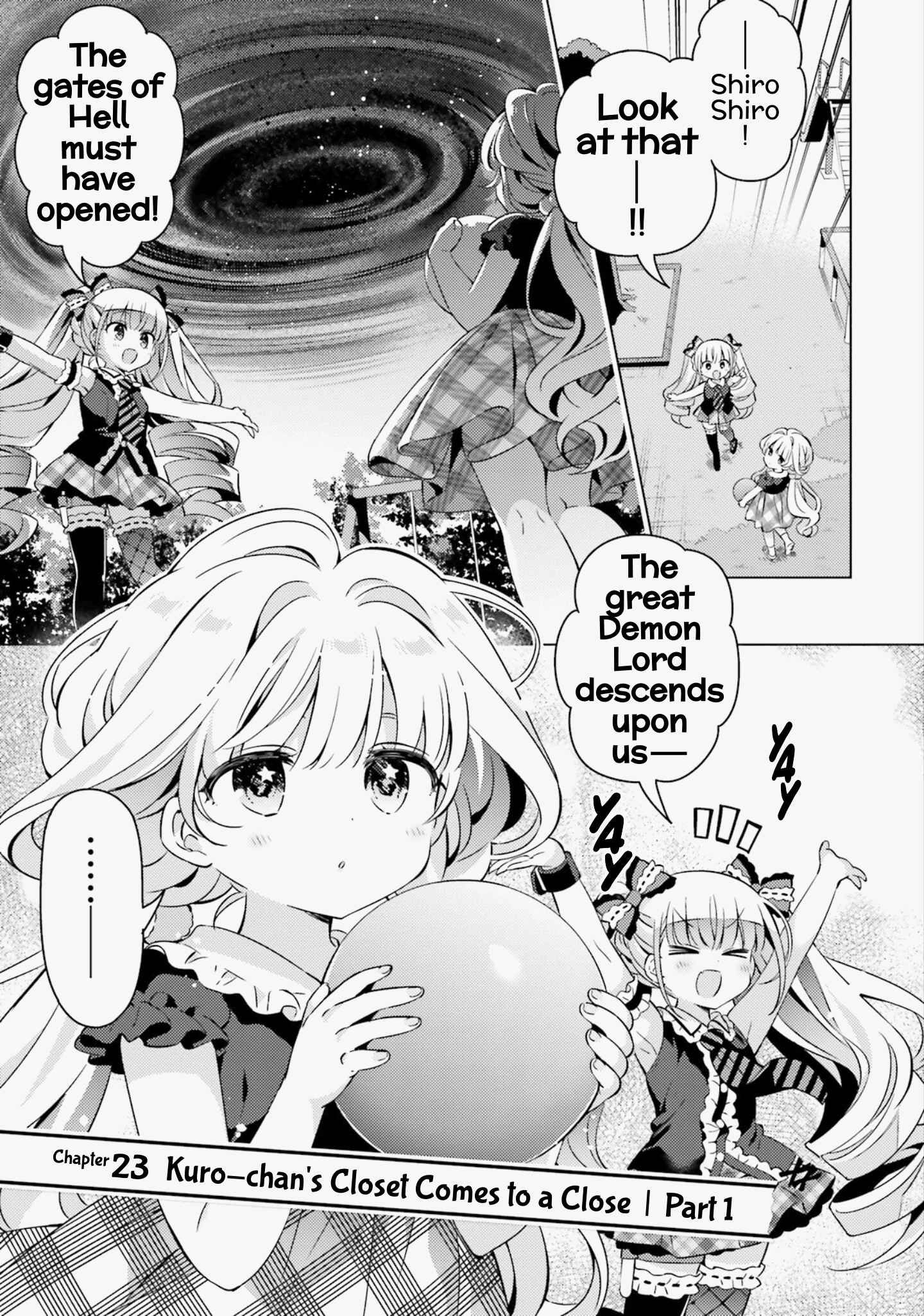 Page 1 Chapter 23 Kuro-chan Chi no Oshiire ga Tsukaenai Riyuu