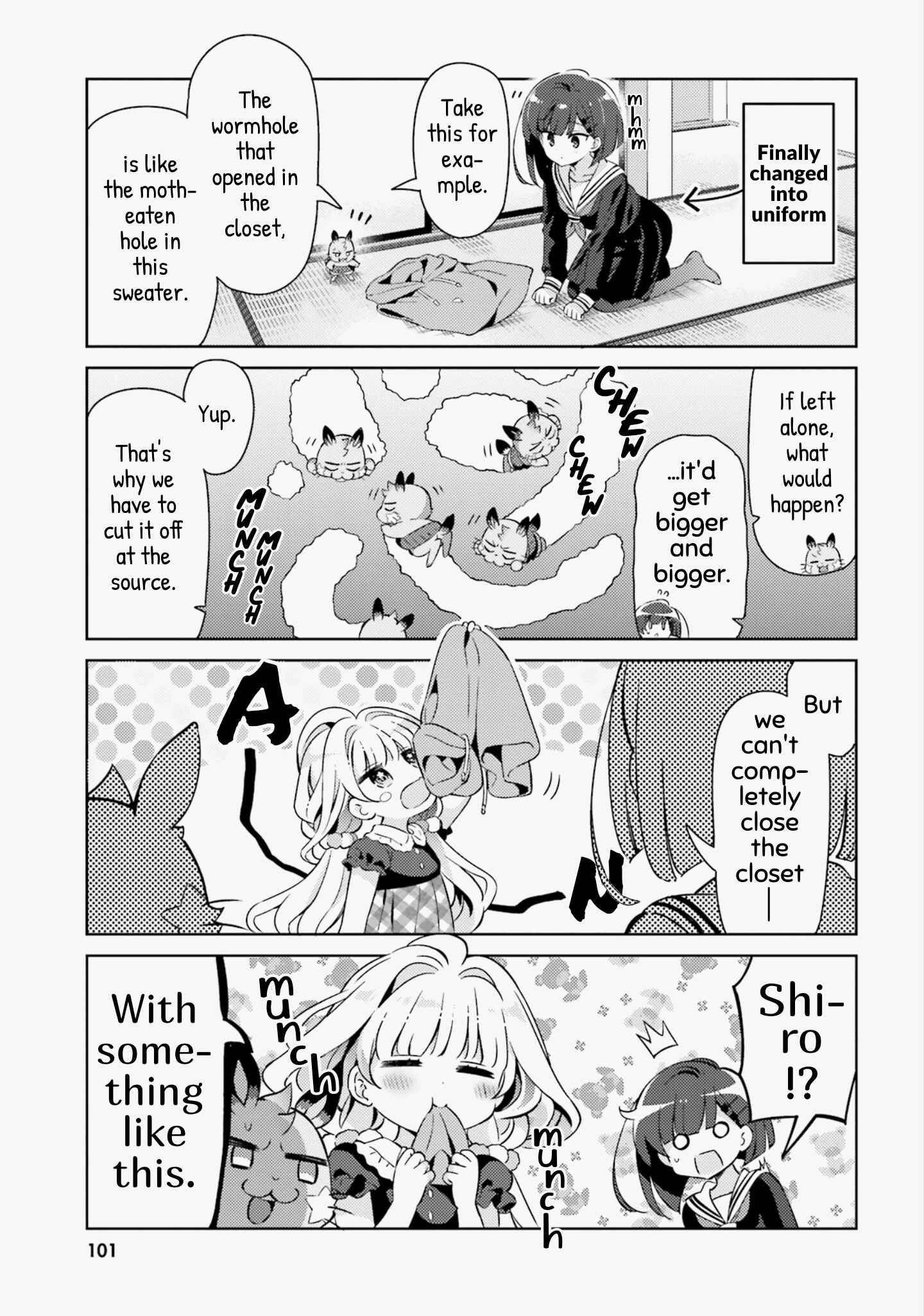 Page 3 Chapter 23 Kuro-chan Chi no Oshiire ga Tsukaenai Riyuu
