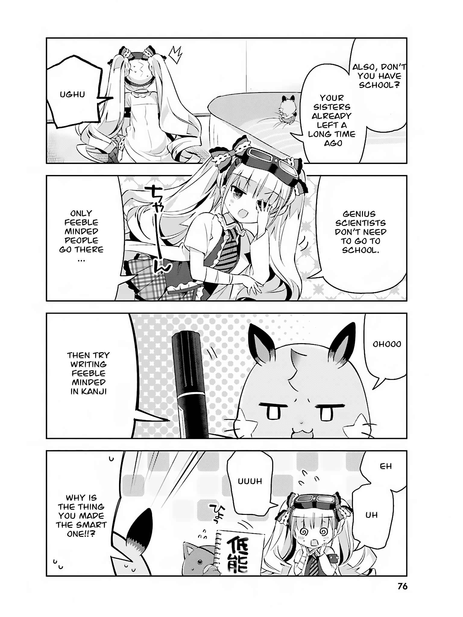 Page 4 Chapter 7 Kuro-chan Chi no Oshiire ga Tsukaenai Riyuu