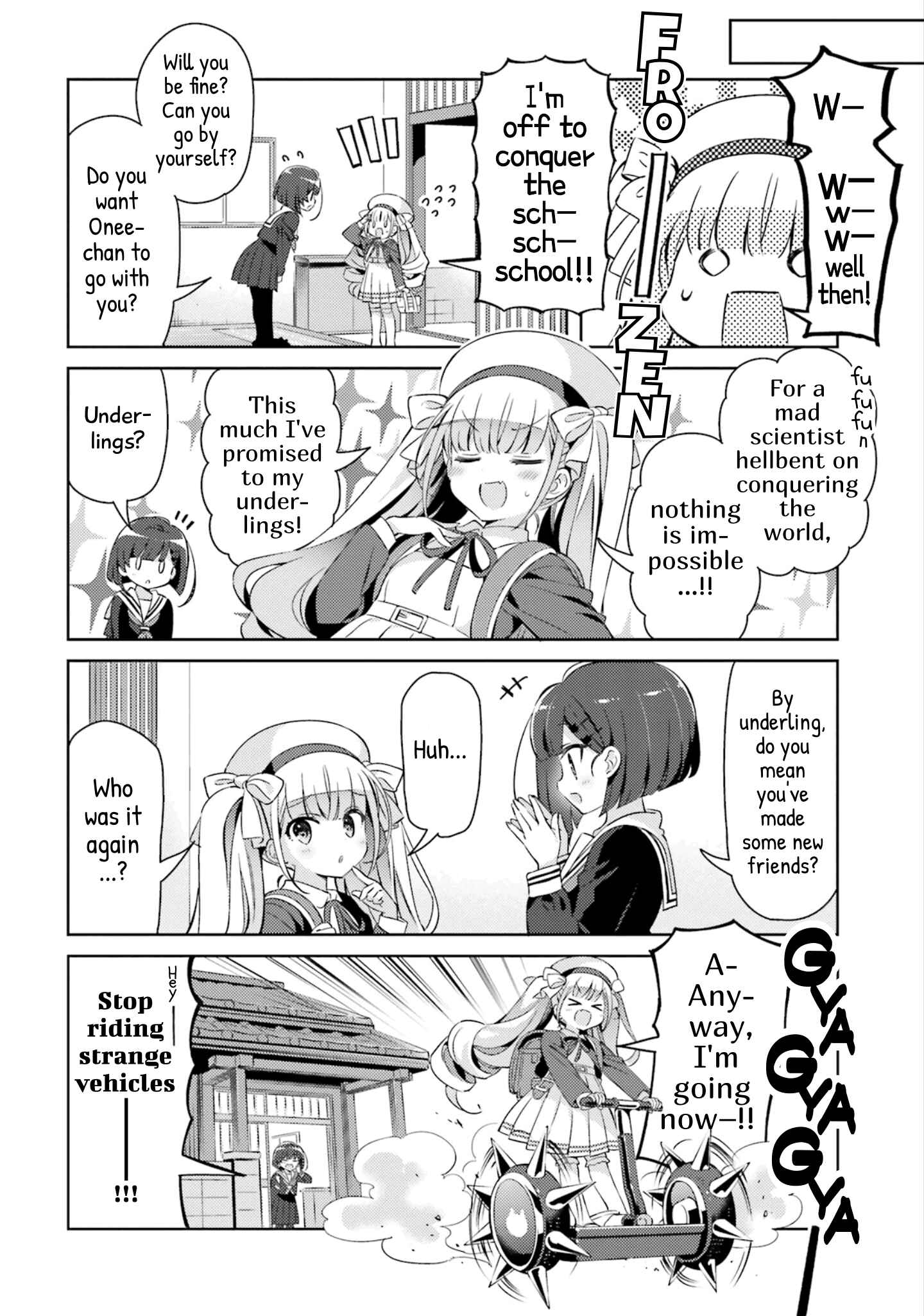 Page 4 Chapter 24 Kuro-chan Chi no Oshiire ga Tsukaenai Riyuu