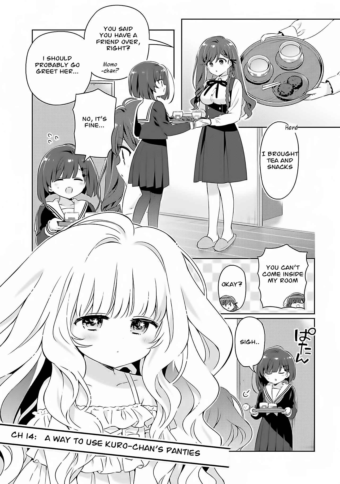 Page 1 Chapter 14 Kuro-chan Chi no Oshiire ga Tsukaenai Riyuu