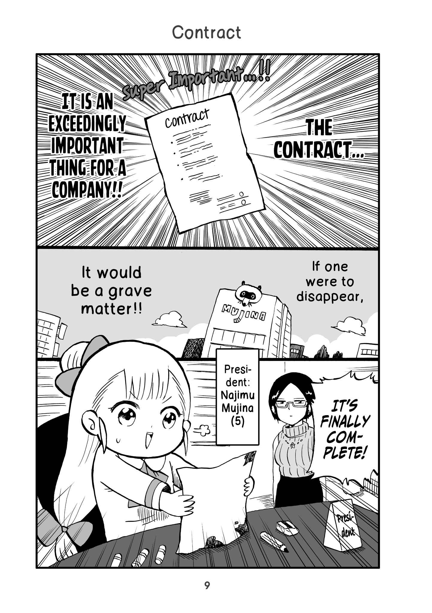 Page 1 Chapter 2 Little Girl President