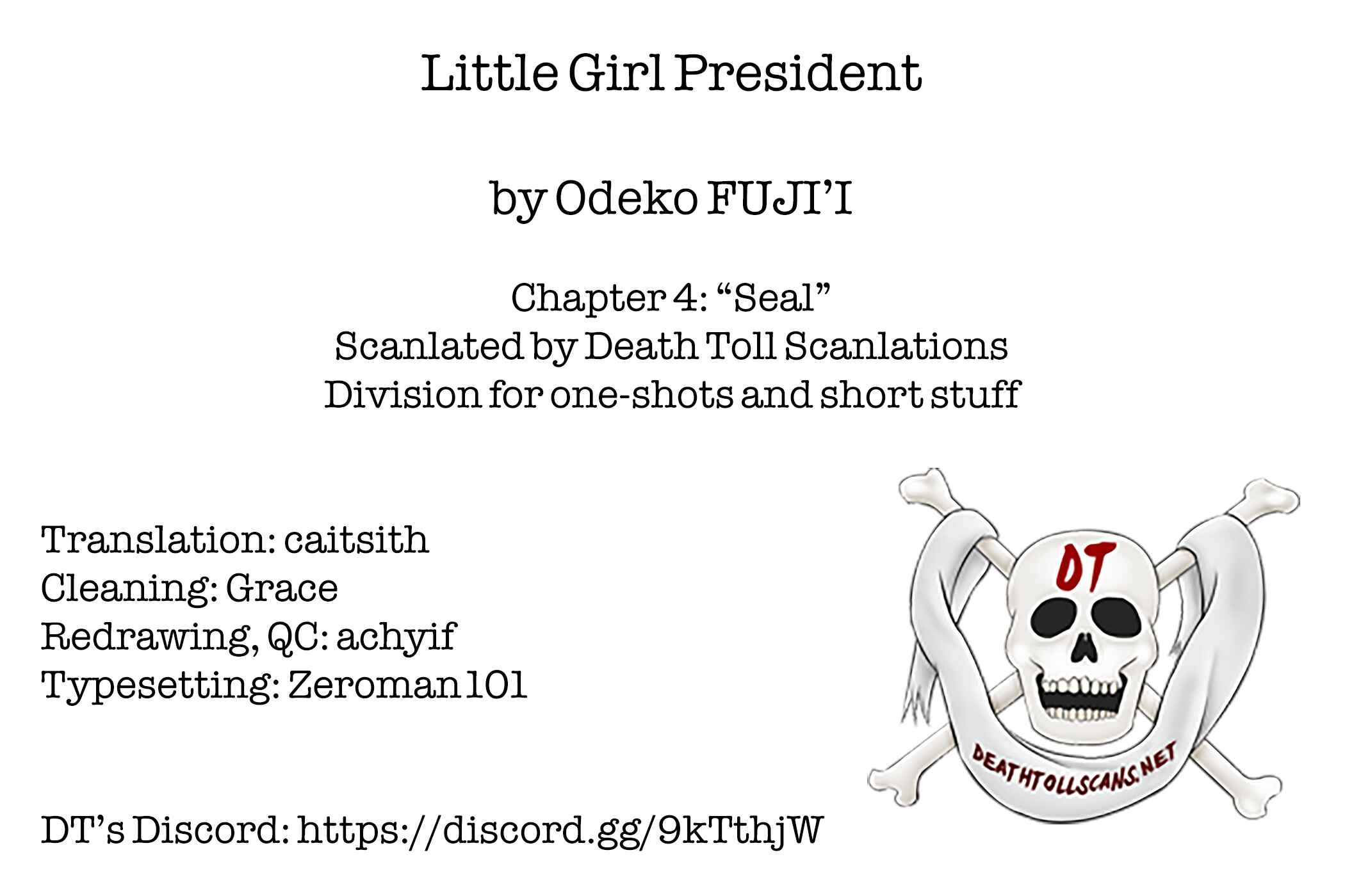 Page 7 Chapter 4 Little Girl President