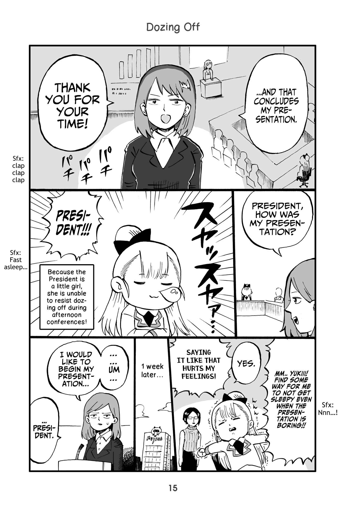 Page 1 Chapter 3 Little Girl President