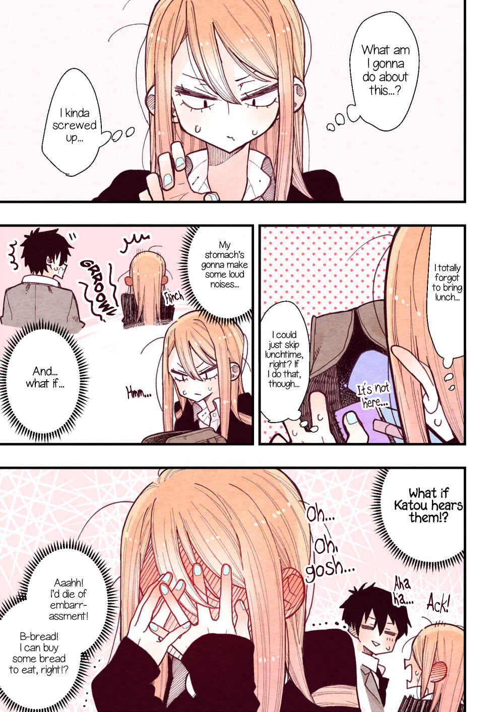 Page 1 Chapter 4 Sanpakugan-chan wa Tsutaetai.