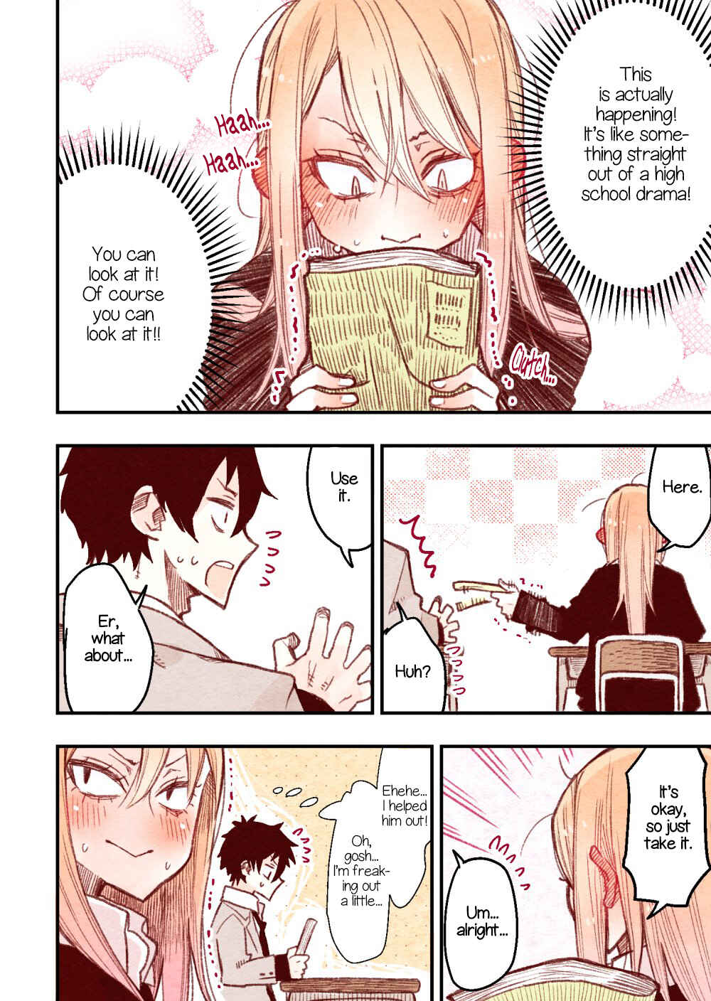 Page 2 Chapter 3 Sanpakugan-chan wa Tsutaetai.