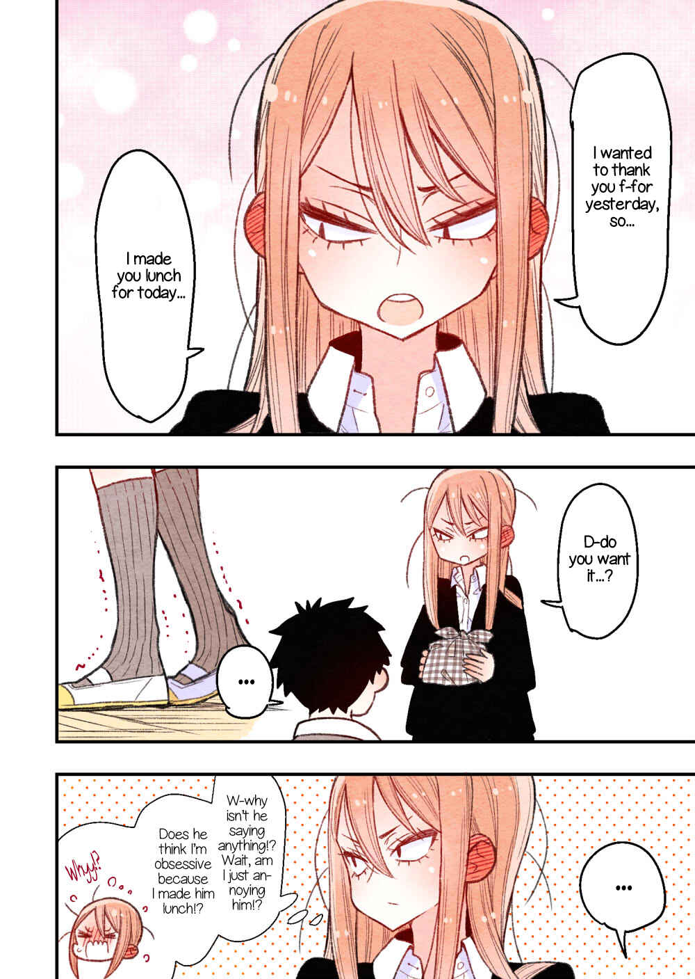 Page 6 Chapter 5 Sanpakugan-chan wa Tsutaetai.