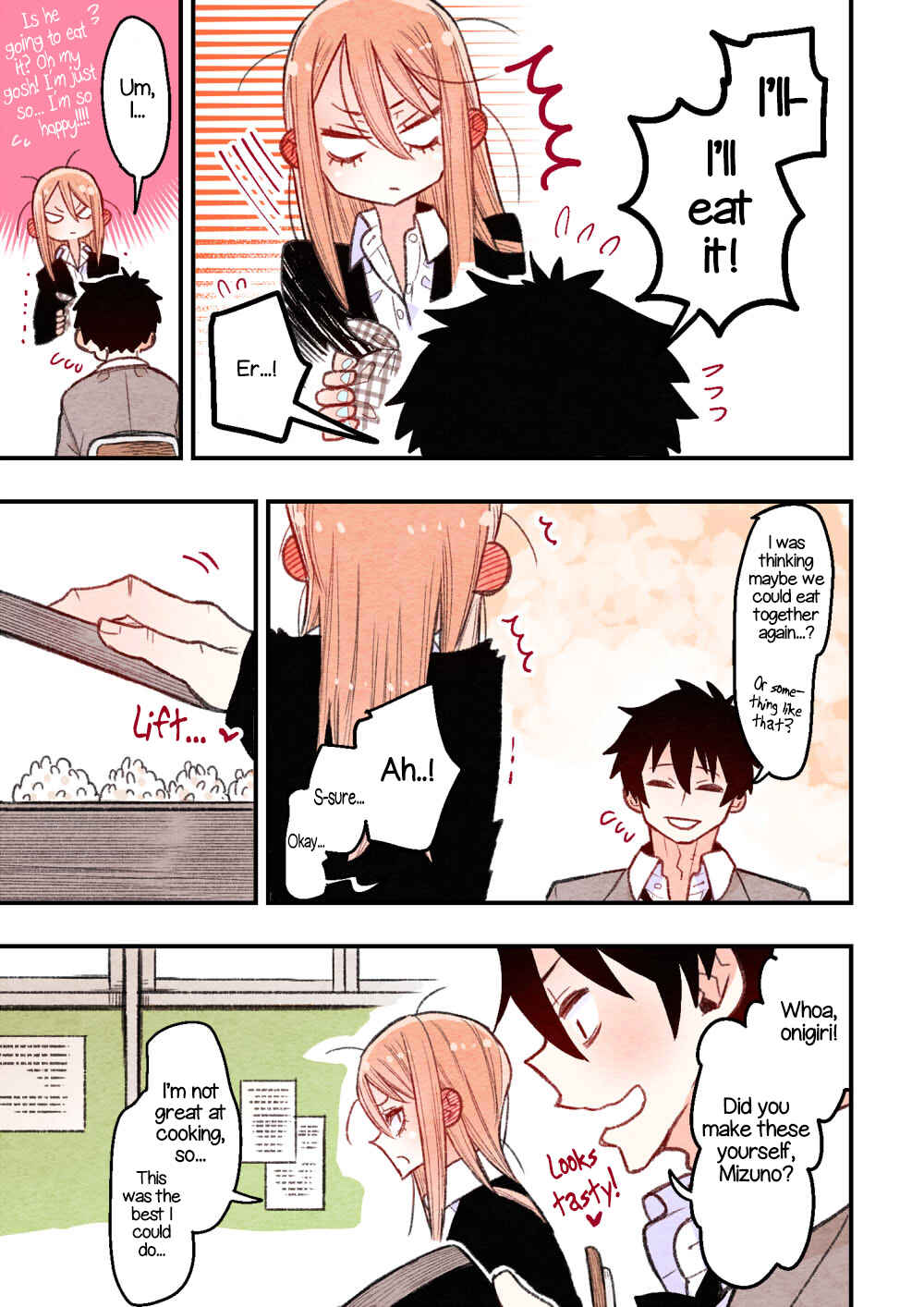 Page 7 Chapter 5 Sanpakugan-chan wa Tsutaetai.