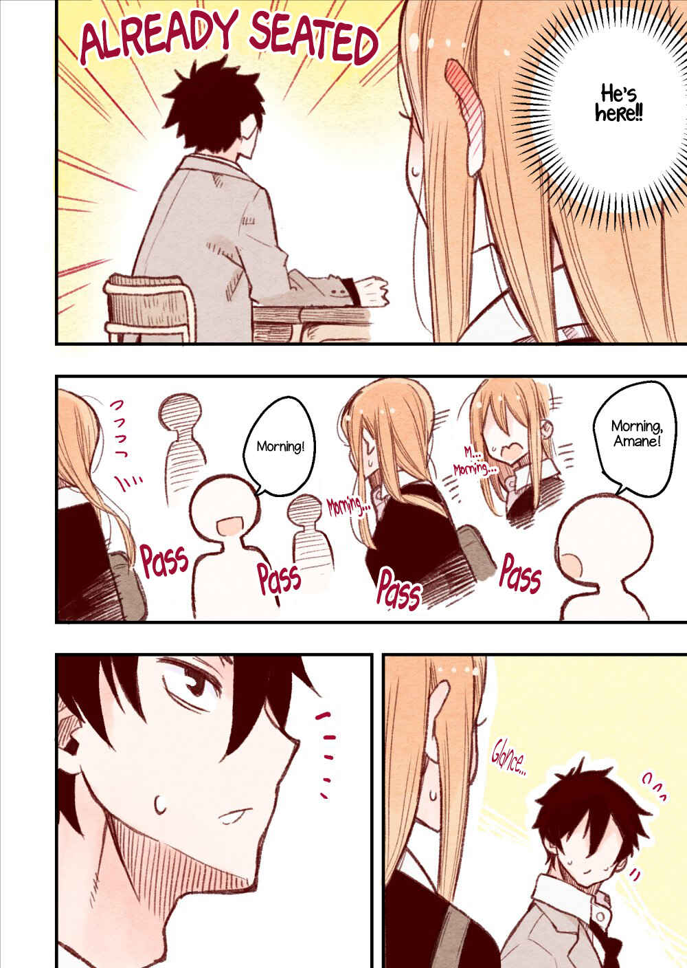 Page 4 Chapter 2 Sanpakugan-chan wa Tsutaetai.