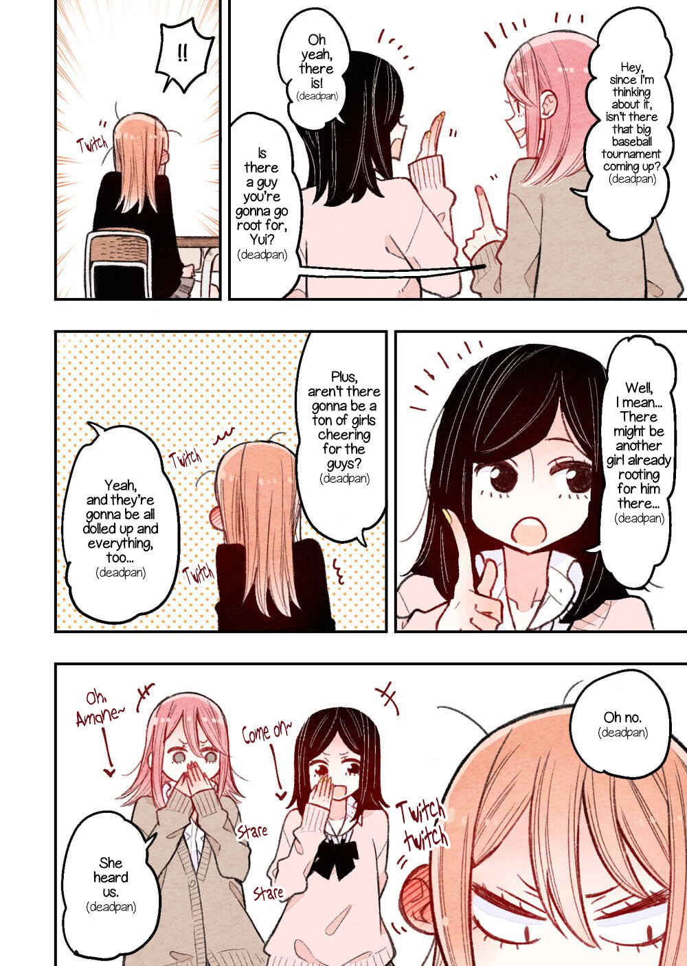 Page 4 Chapter 6 Sanpakugan-chan wa Tsutaetai.