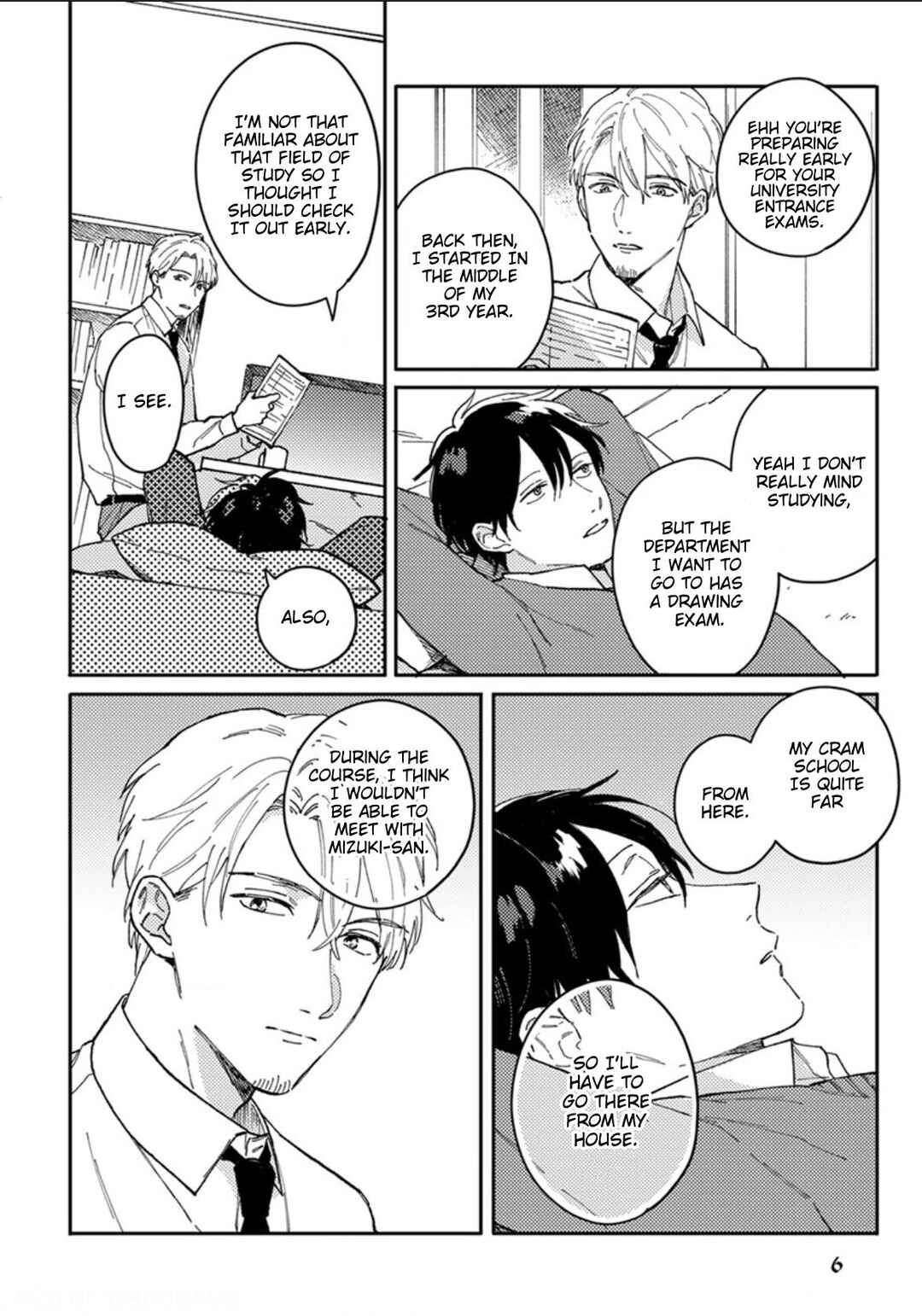 Page 6 Chapter 9 Akari to Kare wa Nayamashii