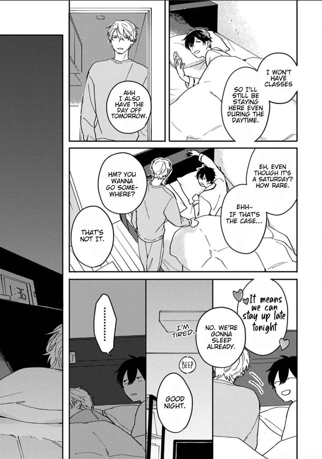 Page 4 Chapter 8.5 Akari to Kare wa Nayamashii