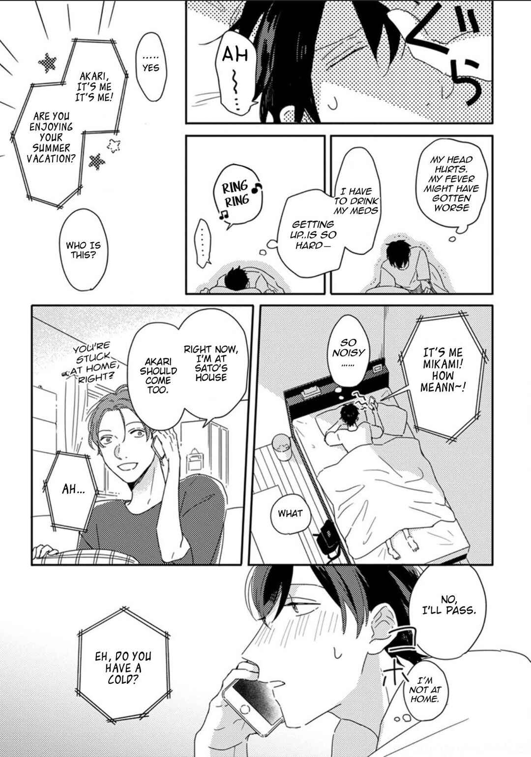 Page 10 Chapter 4 Akari to Kare wa Nayamashii