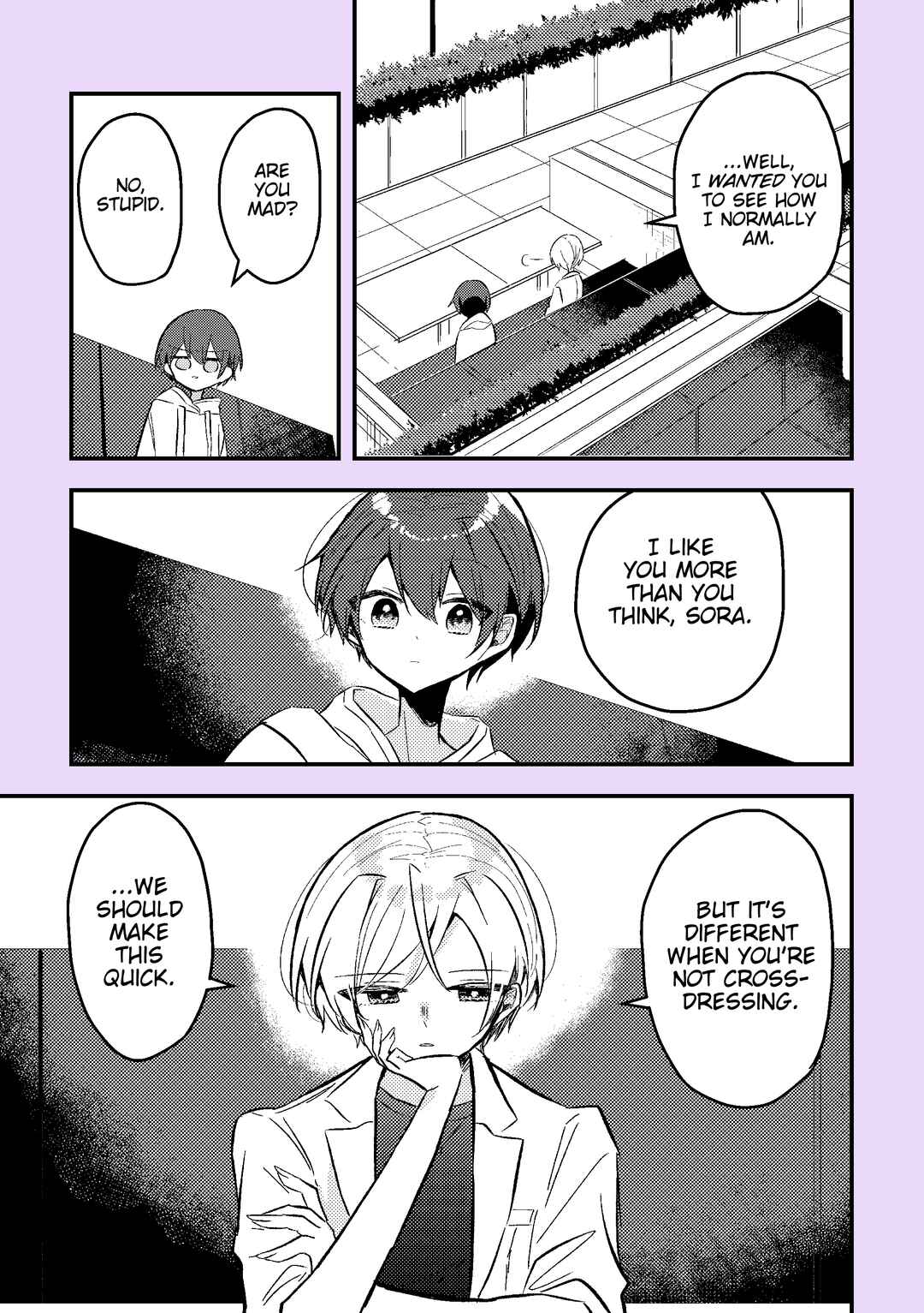 Page 4 Chapter 10.1 Nikagetsugo ni Seibetsu ga Bareru Josou Danshi