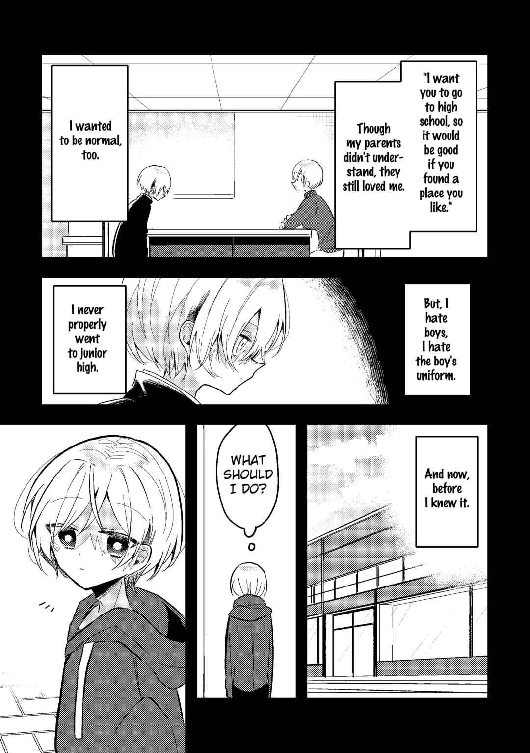 Page 4 Chapter 8 Nikagetsugo ni Seibetsu ga Bareru Josou Danshi