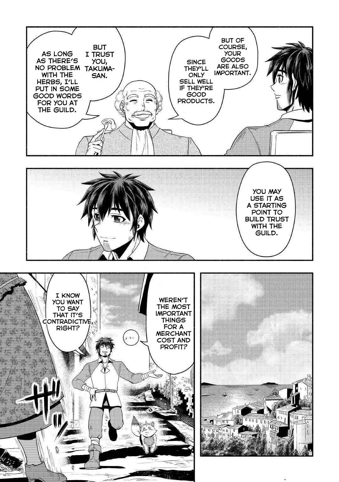 Page 28 Chapter 23 Isekai ni Tobasareta Ossan wa Doko e Iku?