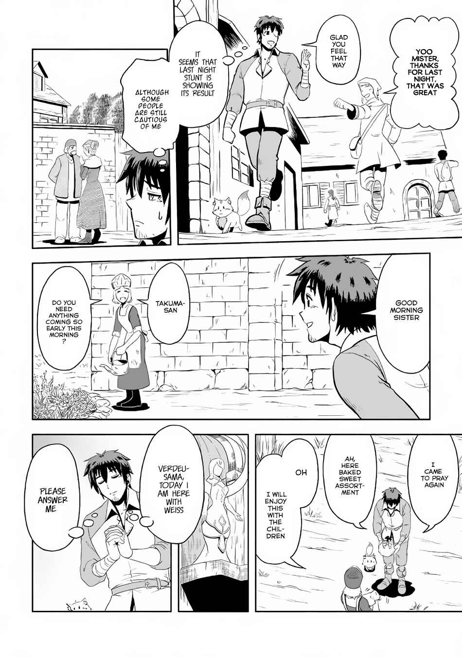 Page 21 Chapter 3 Isekai ni Tobasareta Ossan wa Doko e Iku?