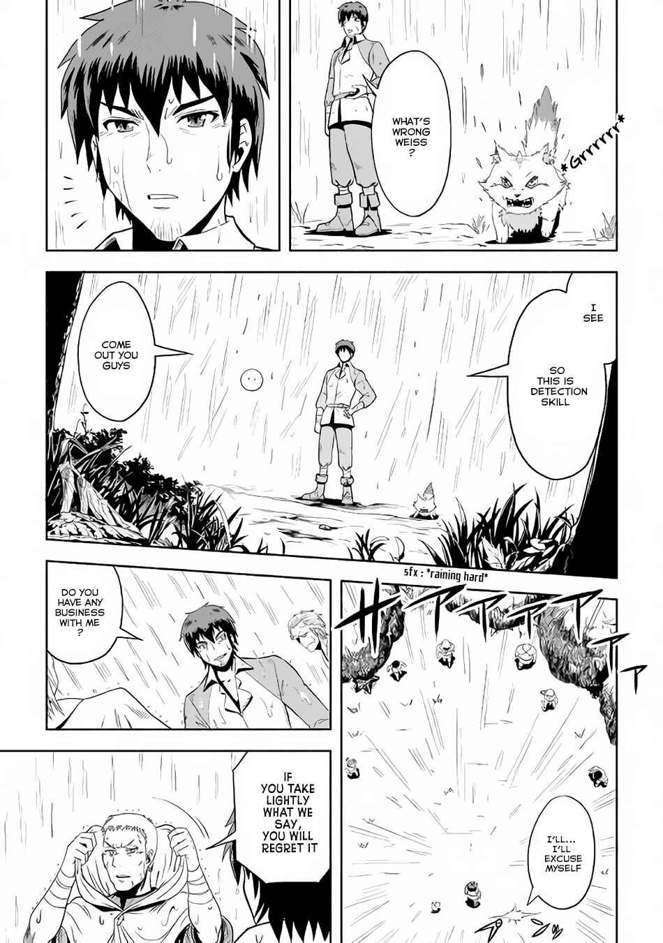 Page 34 Chapter 3 Isekai ni Tobasareta Ossan wa Doko e Iku?