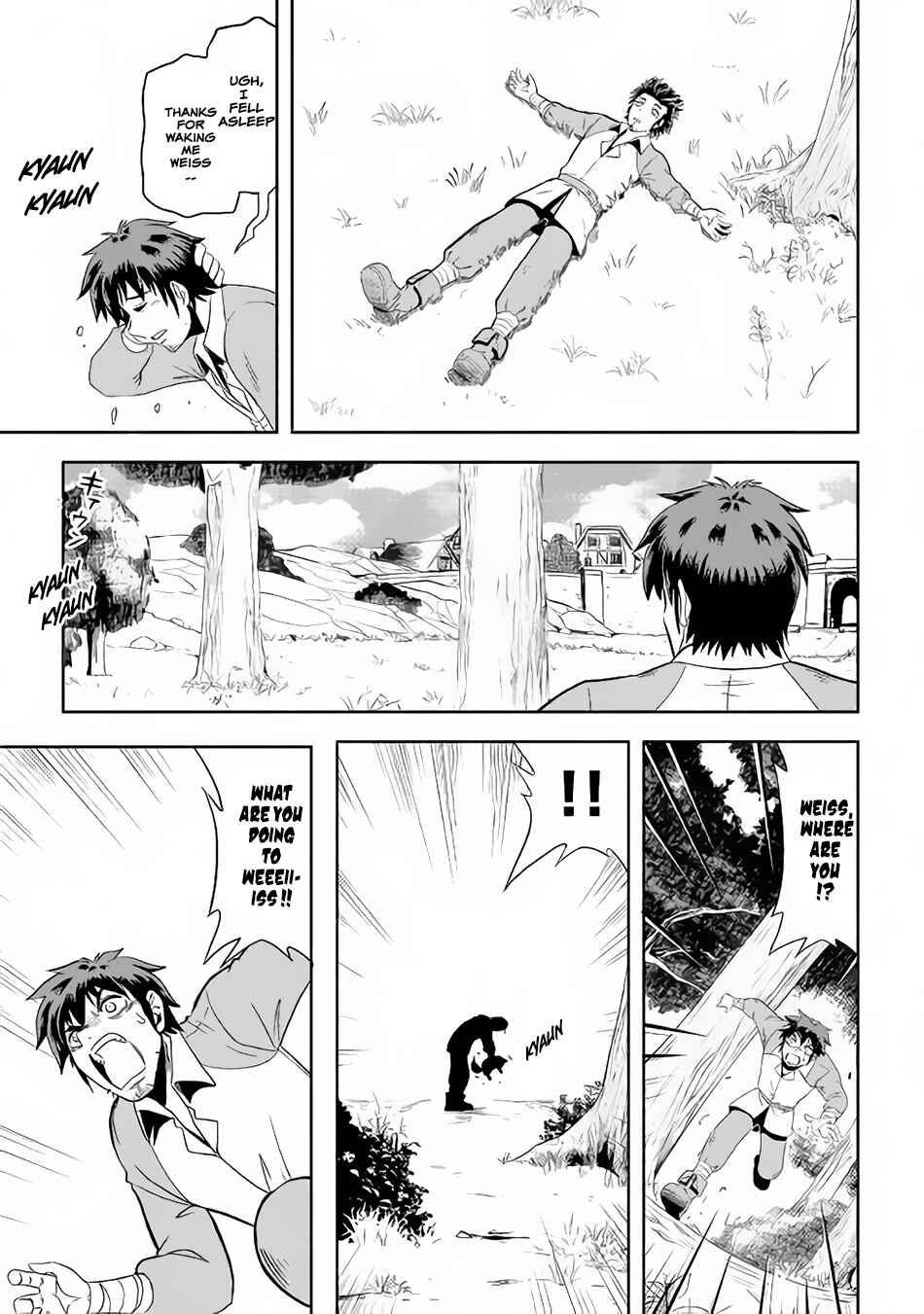 Page 4 Chapter 3 Isekai ni Tobasareta Ossan wa Doko e Iku?