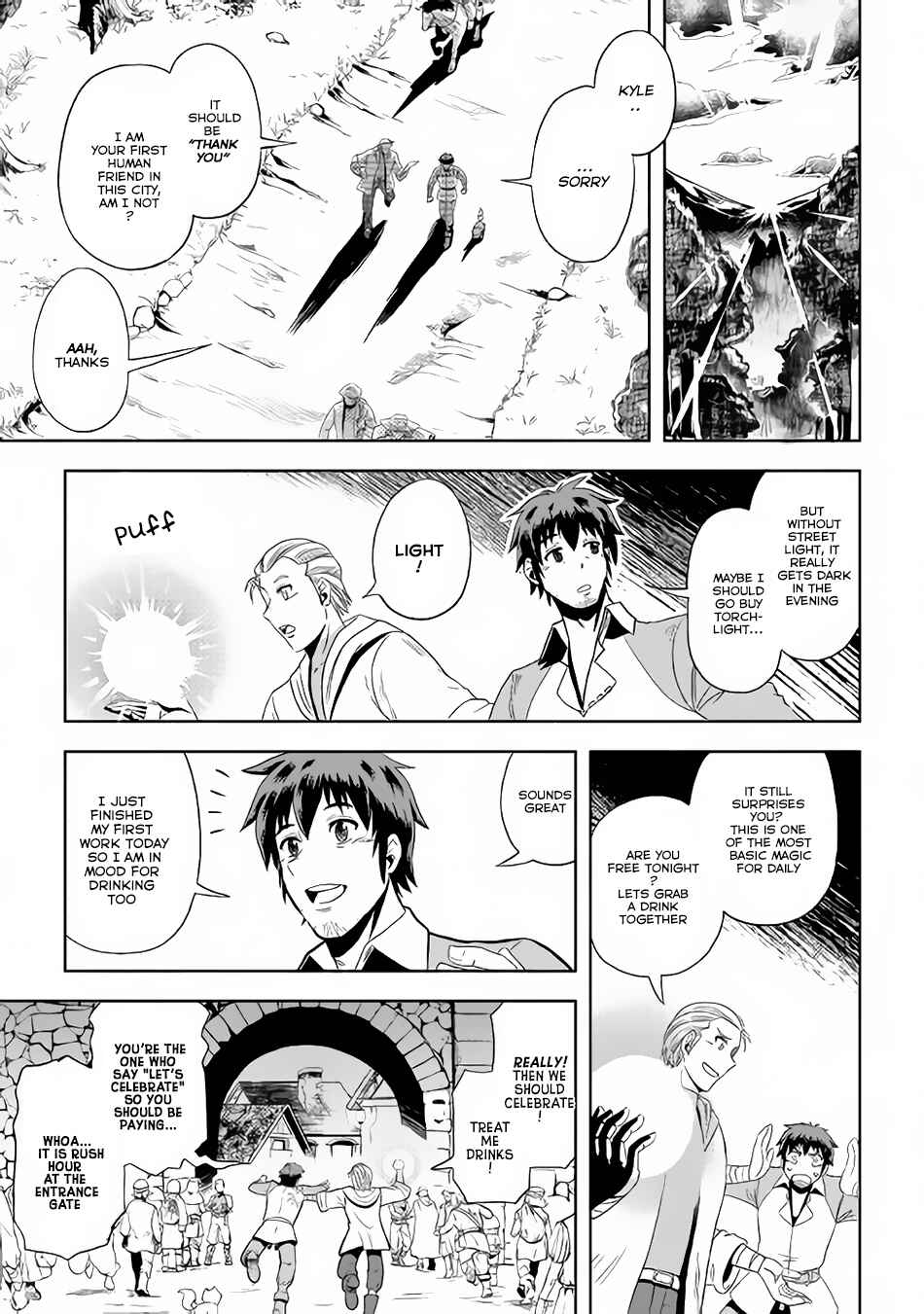 Page 8 Chapter 3 Isekai ni Tobasareta Ossan wa Doko e Iku?