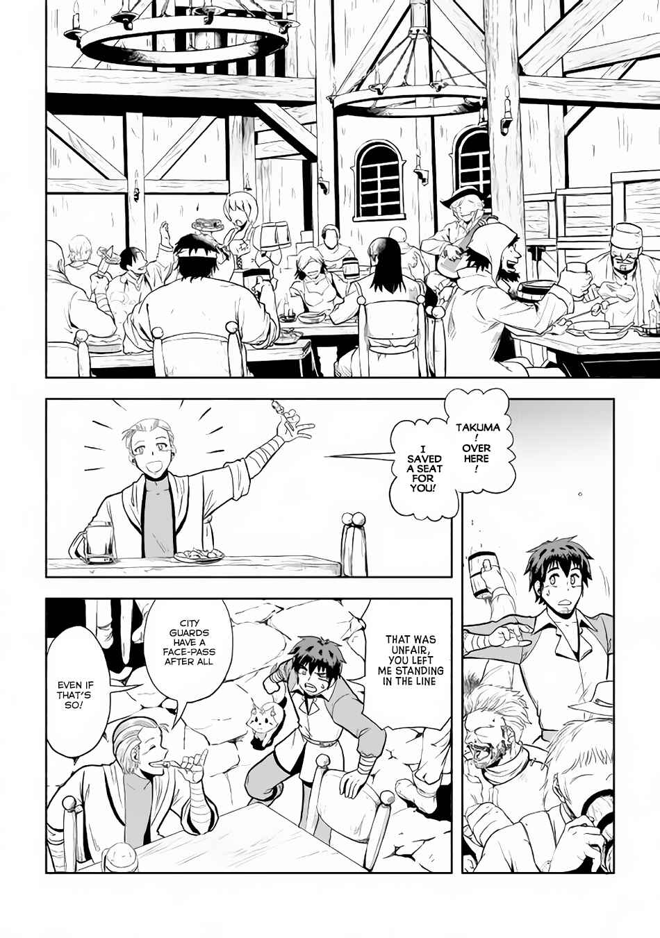 Page 9 Chapter 3 Isekai ni Tobasareta Ossan wa Doko e Iku?
