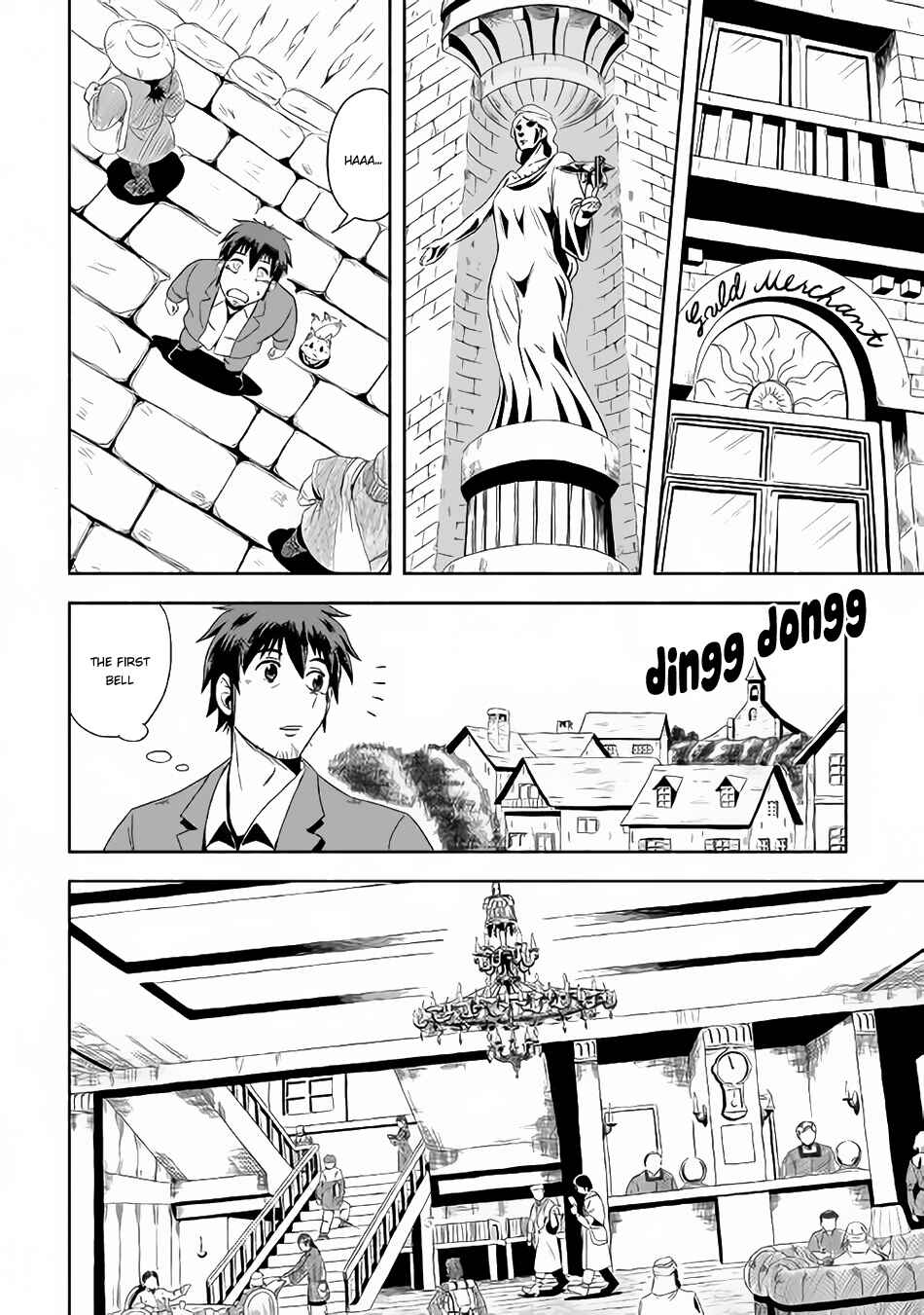 Page 11 Chapter 2 Isekai ni Tobasareta Ossan wa Doko e Iku?