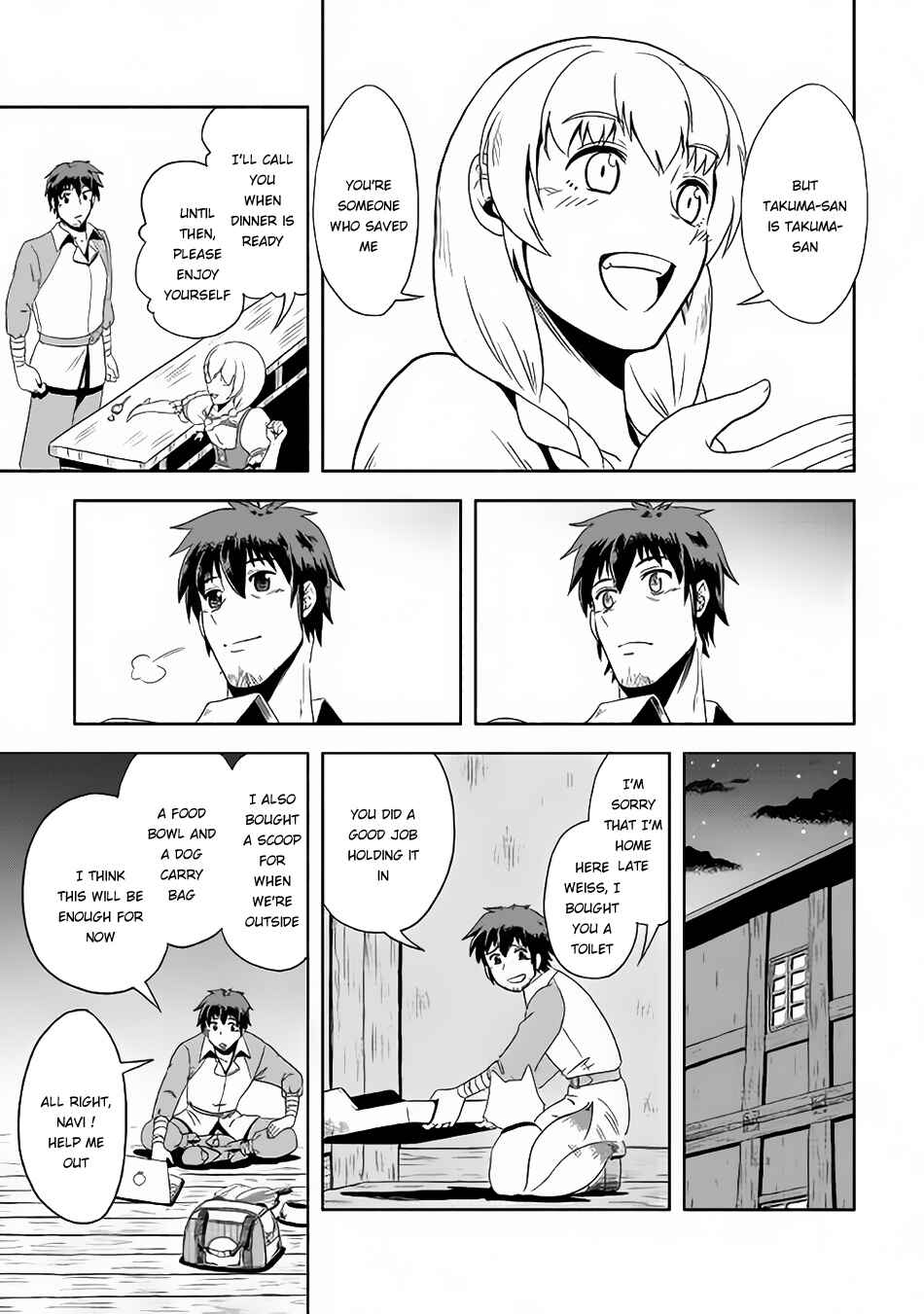 Page 18 Chapter 2 Isekai ni Tobasareta Ossan wa Doko e Iku?