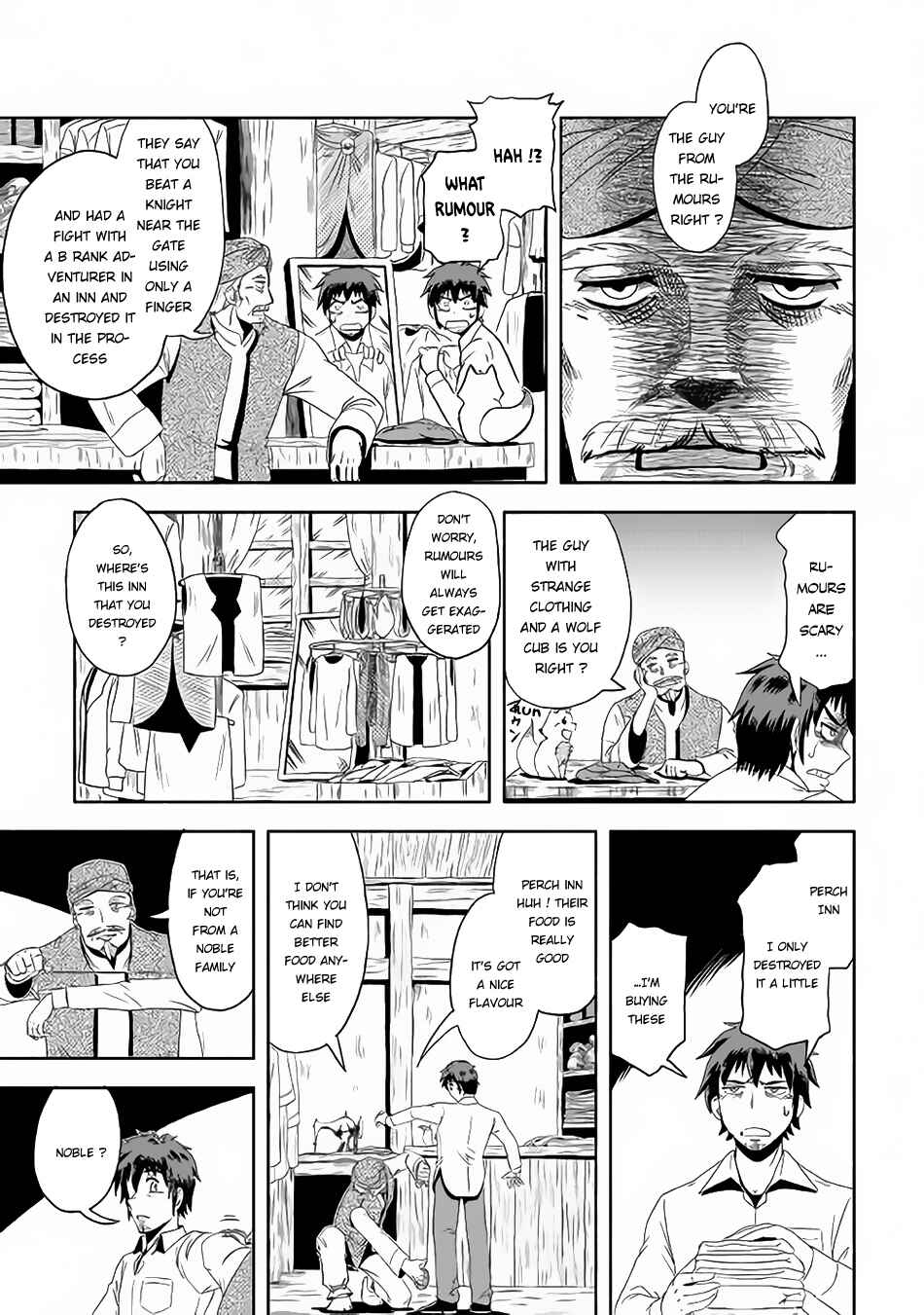 Page 8 Chapter 2 Isekai ni Tobasareta Ossan wa Doko e Iku?