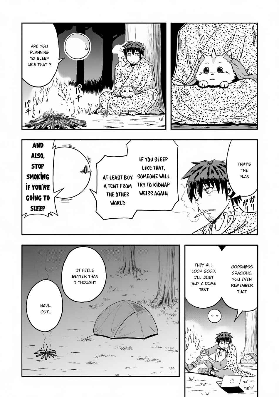 Page 19 Chapter 5 Isekai ni Tobasareta Ossan wa Doko e Iku?