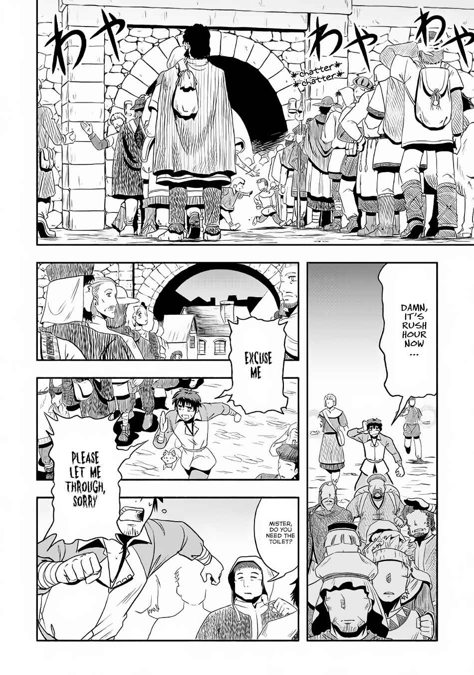 Page 9 Chapter 4 Isekai ni Tobasareta Ossan wa Doko e Iku?
