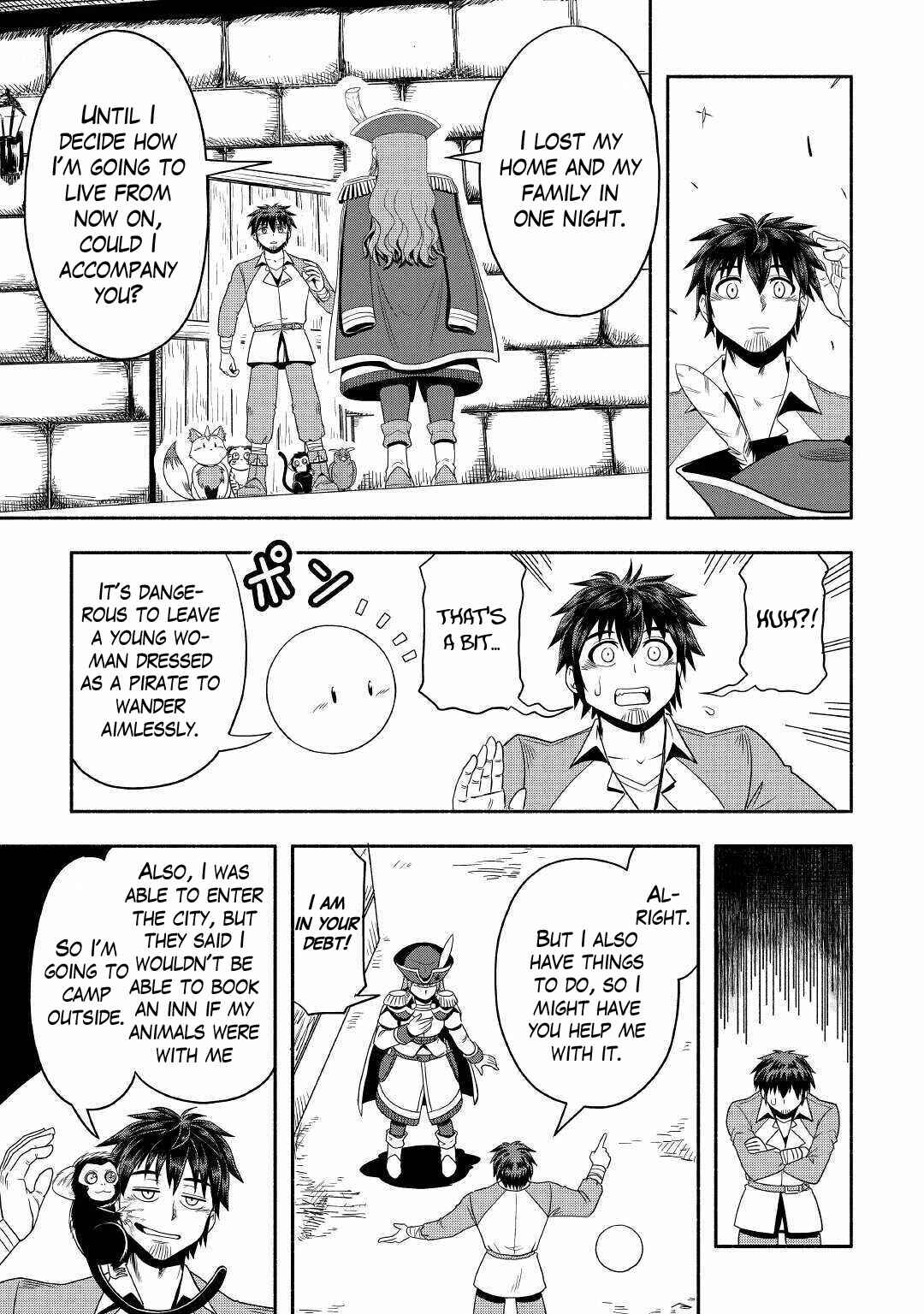 Page 11 Chapter 35 Isekai ni Tobasareta Ossan wa Doko e Iku?