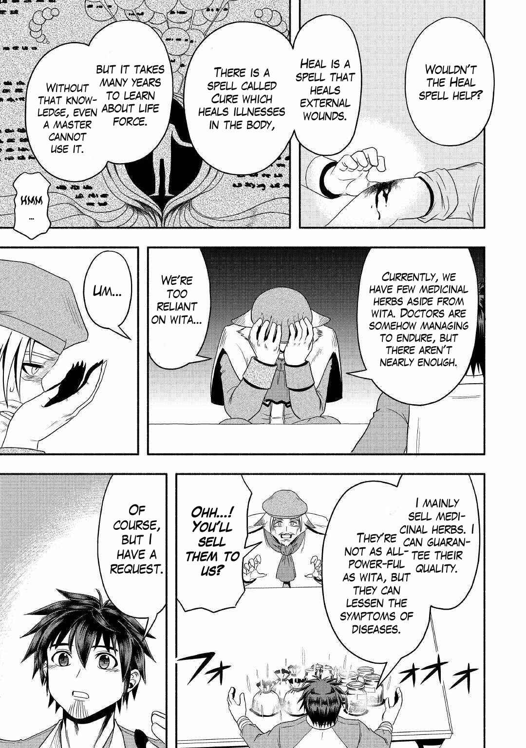 Page 23 Chapter 35 Isekai ni Tobasareta Ossan wa Doko e Iku?