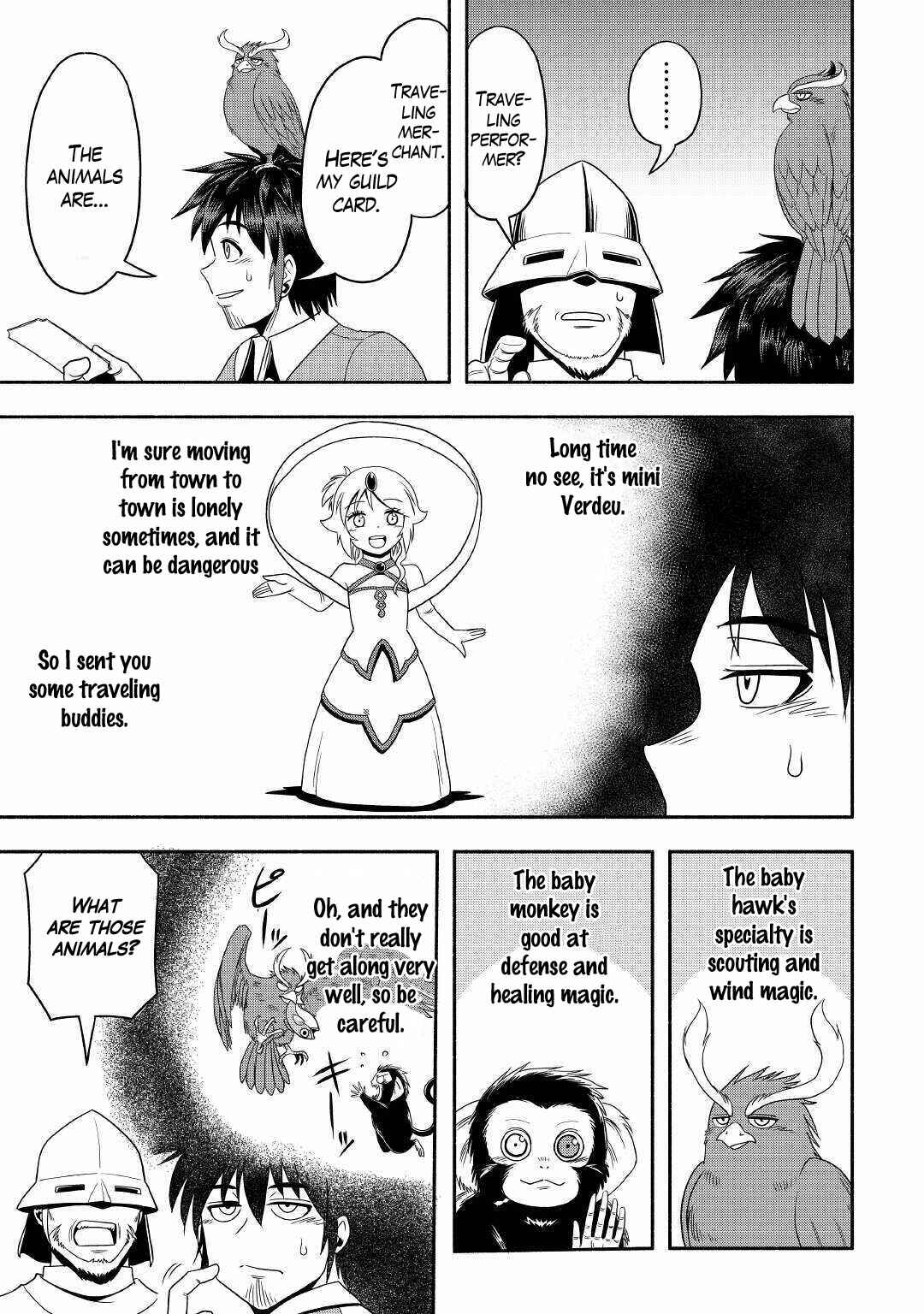 Page 7 Chapter 35 Isekai ni Tobasareta Ossan wa Doko e Iku?