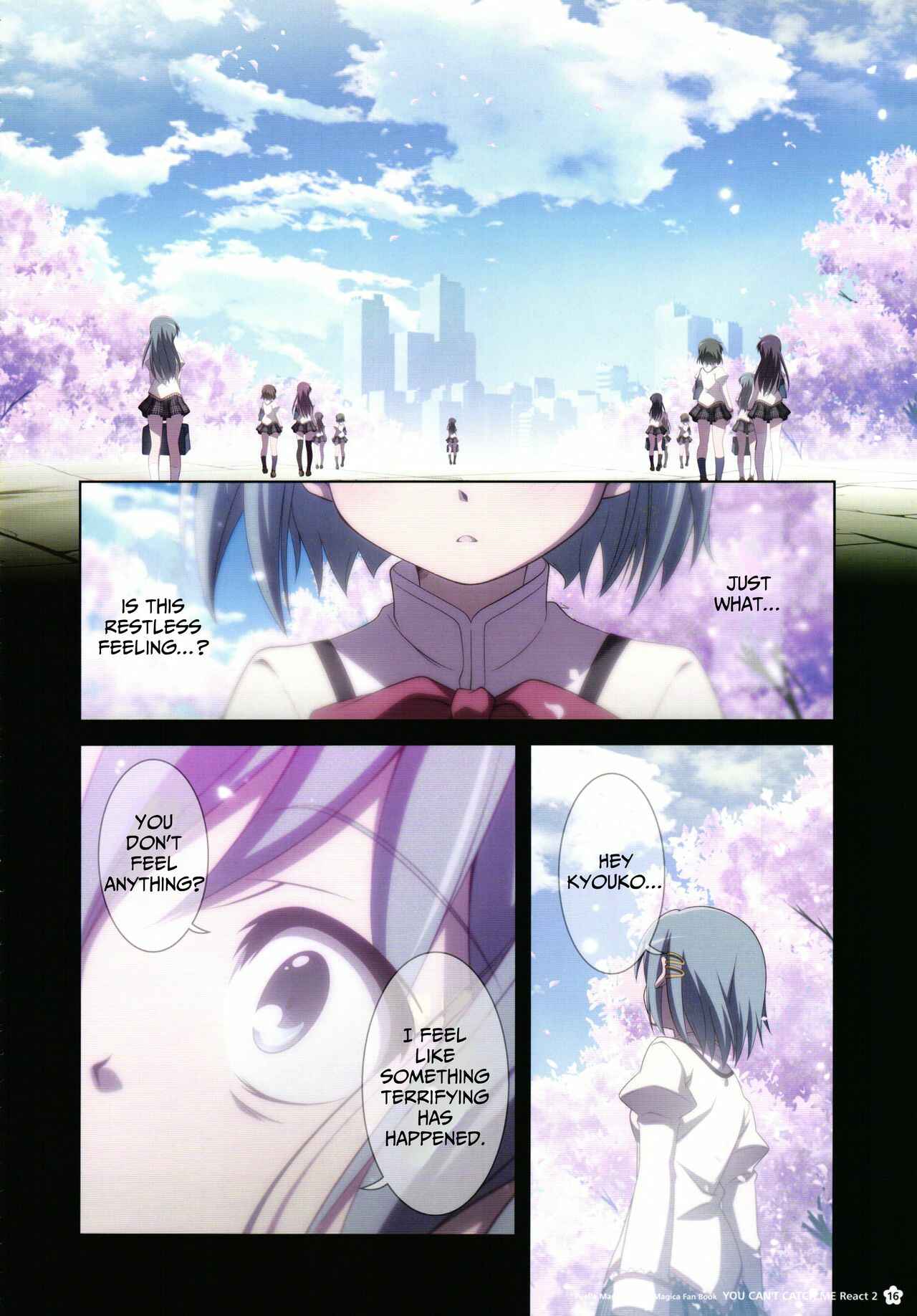 Page 15 Chapter Unknown_cb68 Mahou Shoujo Madoka★Magica - You cant catch me Like a Star Blooming in Darkness (Doujinshi)