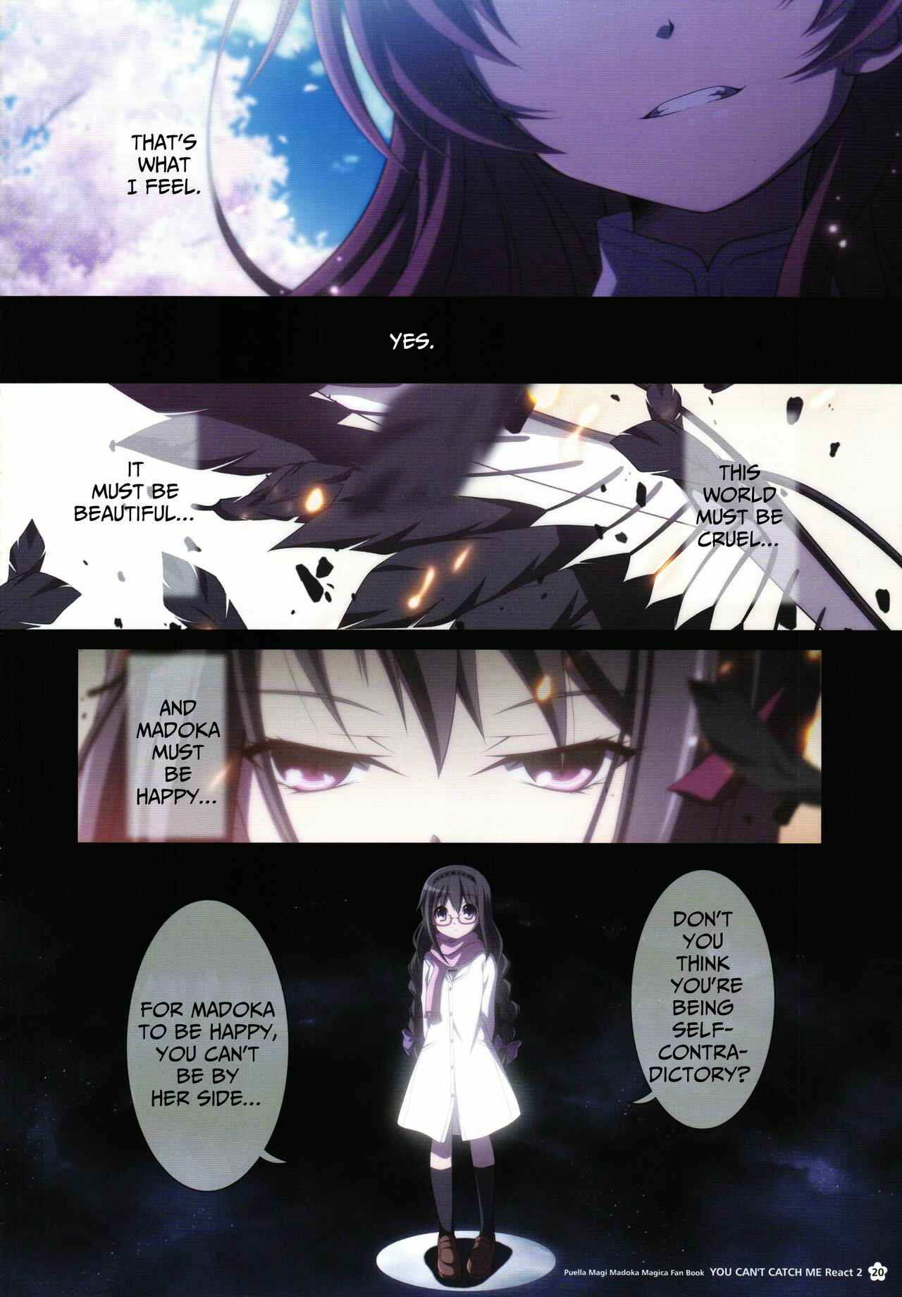 Page 19 Chapter Unknown_cb68 Mahou Shoujo Madoka★Magica - You cant catch me Like a Star Blooming in Darkness (Doujinshi)