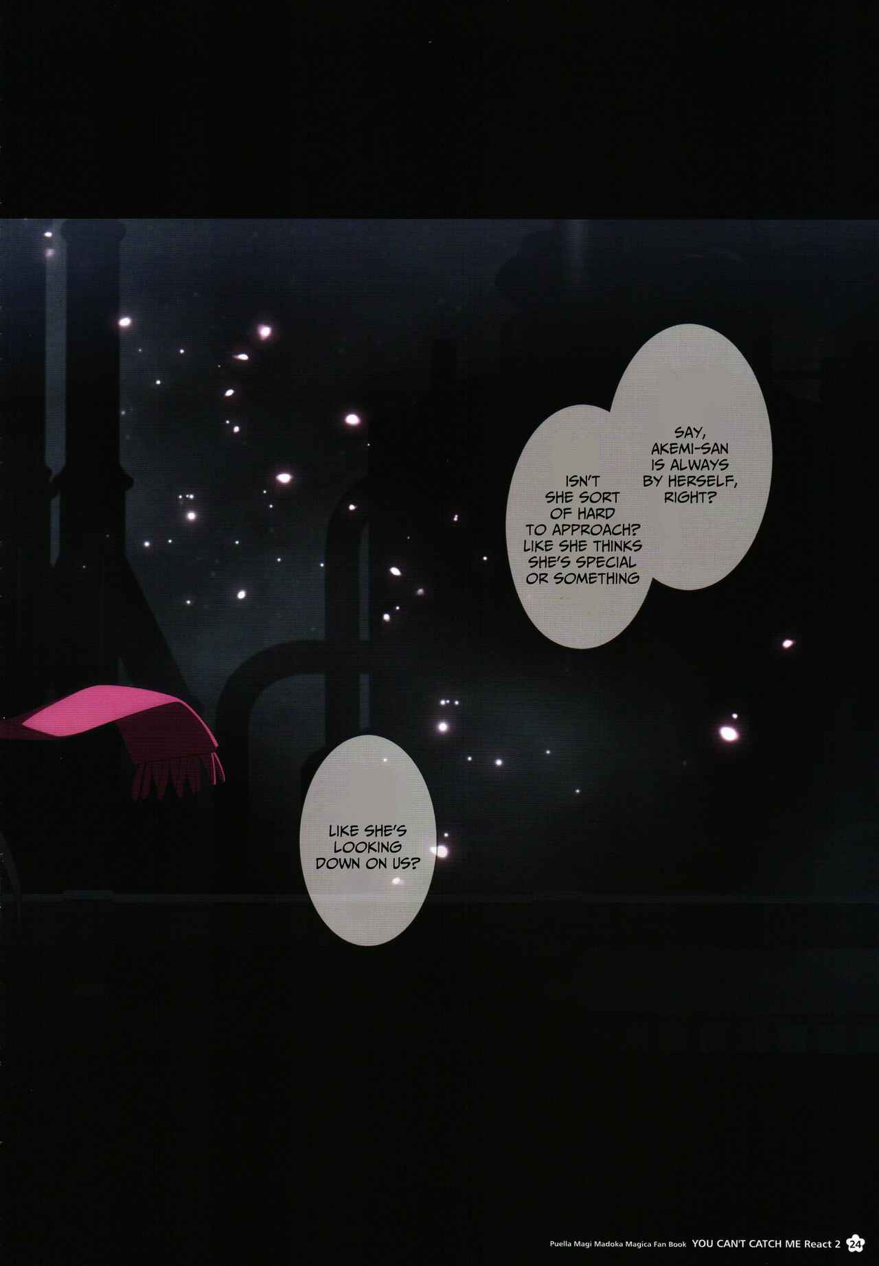 Page 23 Chapter Unknown_cb68 Mahou Shoujo Madoka★Magica - You cant catch me Like a Star Blooming in Darkness (Doujinshi)