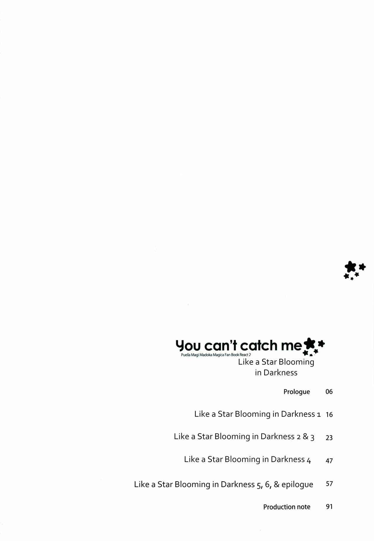 Page 3 Chapter Unknown_cb68 Mahou Shoujo Madoka★Magica - You cant catch me Like a Star Blooming in Darkness (Doujinshi)